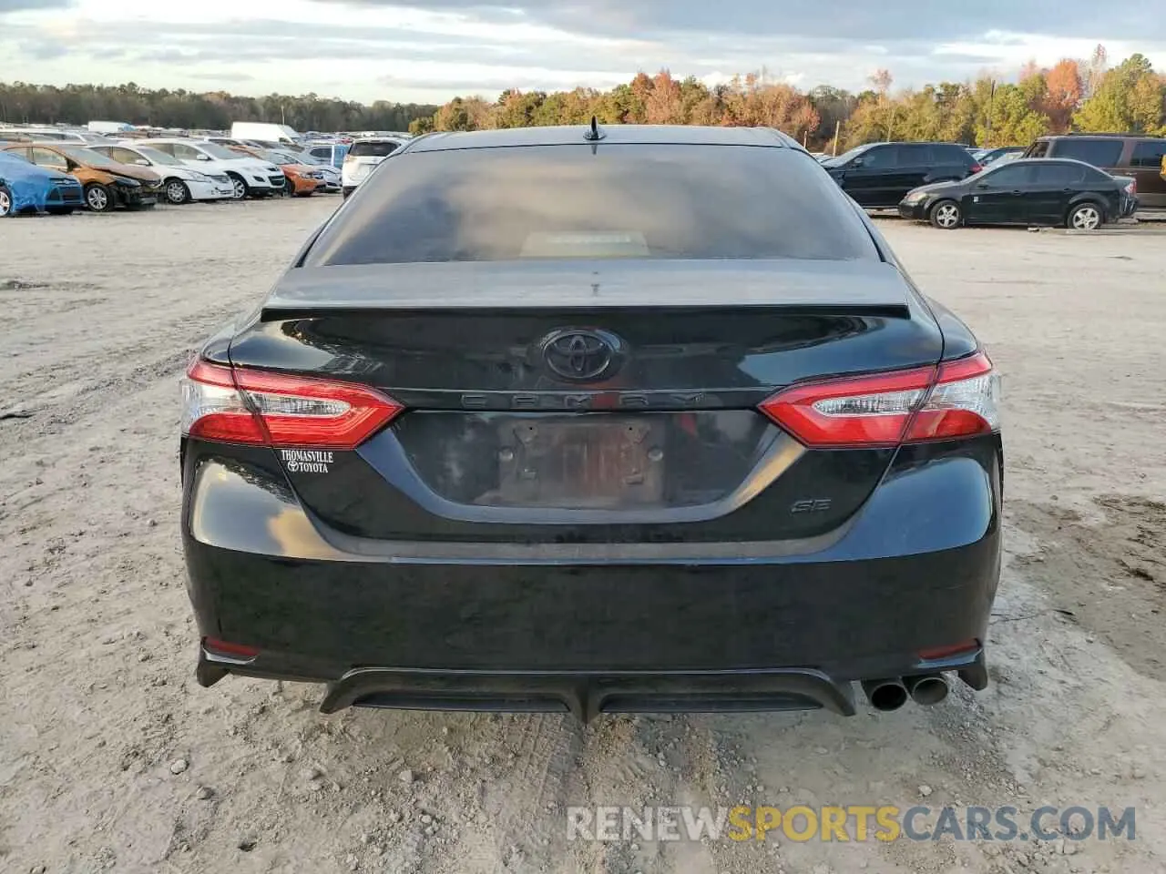 6 Photograph of a damaged car 4T1G11AK2LU393607 TOYOTA CAMRY 2020
