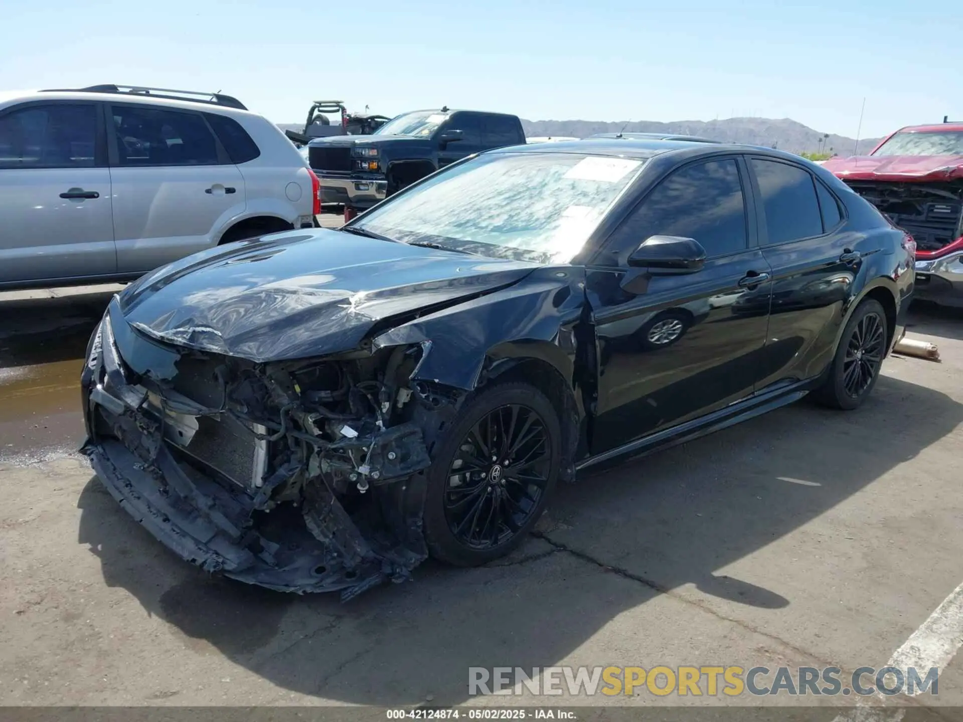2 Photograph of a damaged car 4T1G11AK2LU401673 TOYOTA CAMRY 2020