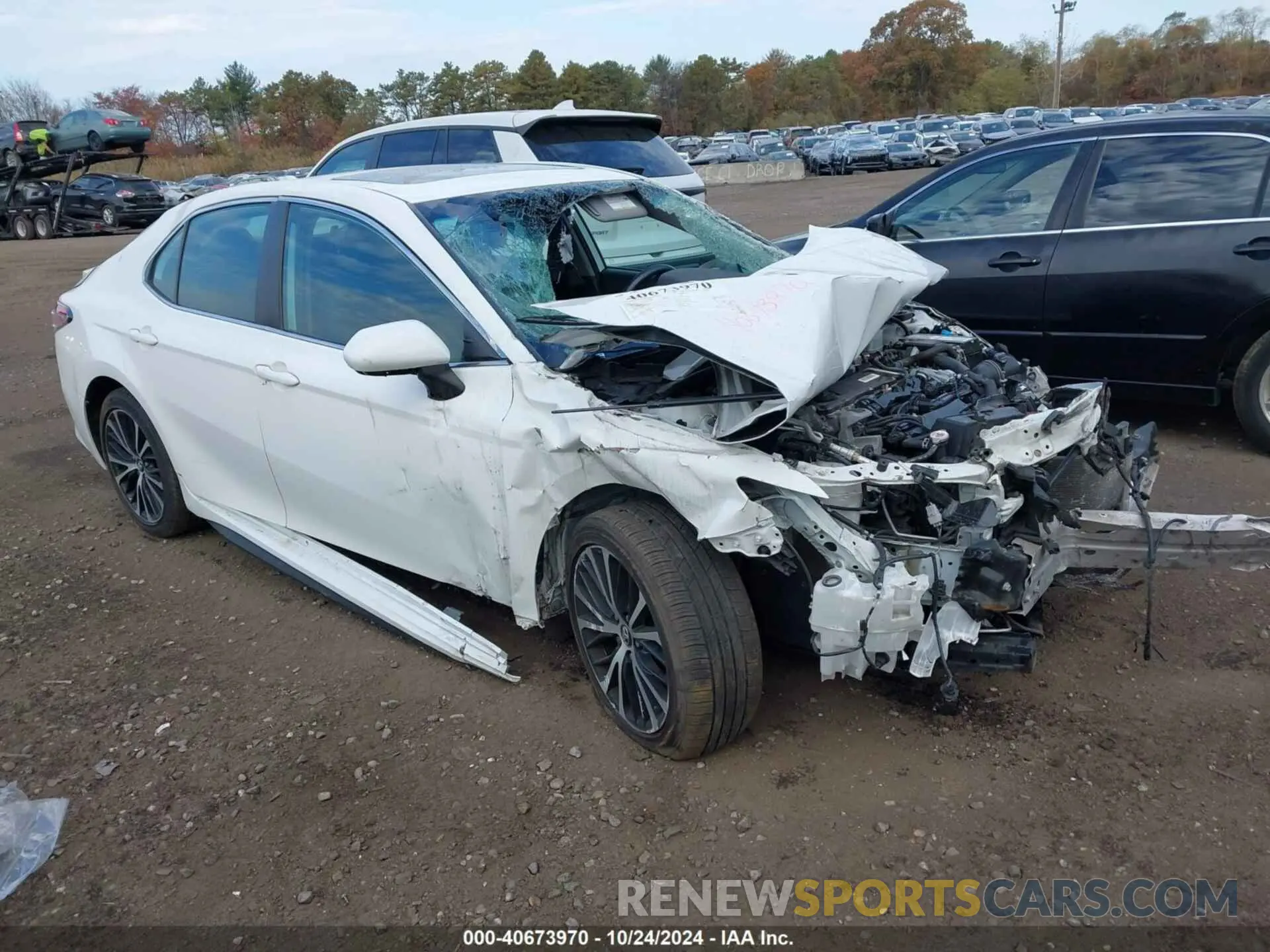 1 Photograph of a damaged car 4T1G11AK2LU865207 TOYOTA CAMRY 2020