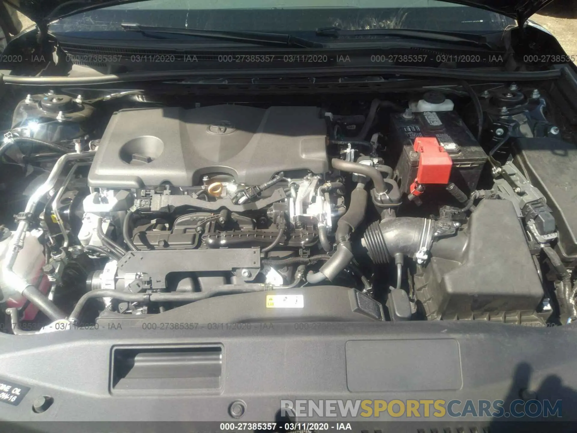 10 Фотография поврежденного автомобиля 4T1G11AK2LU893525 TOYOTA CAMRY 2020