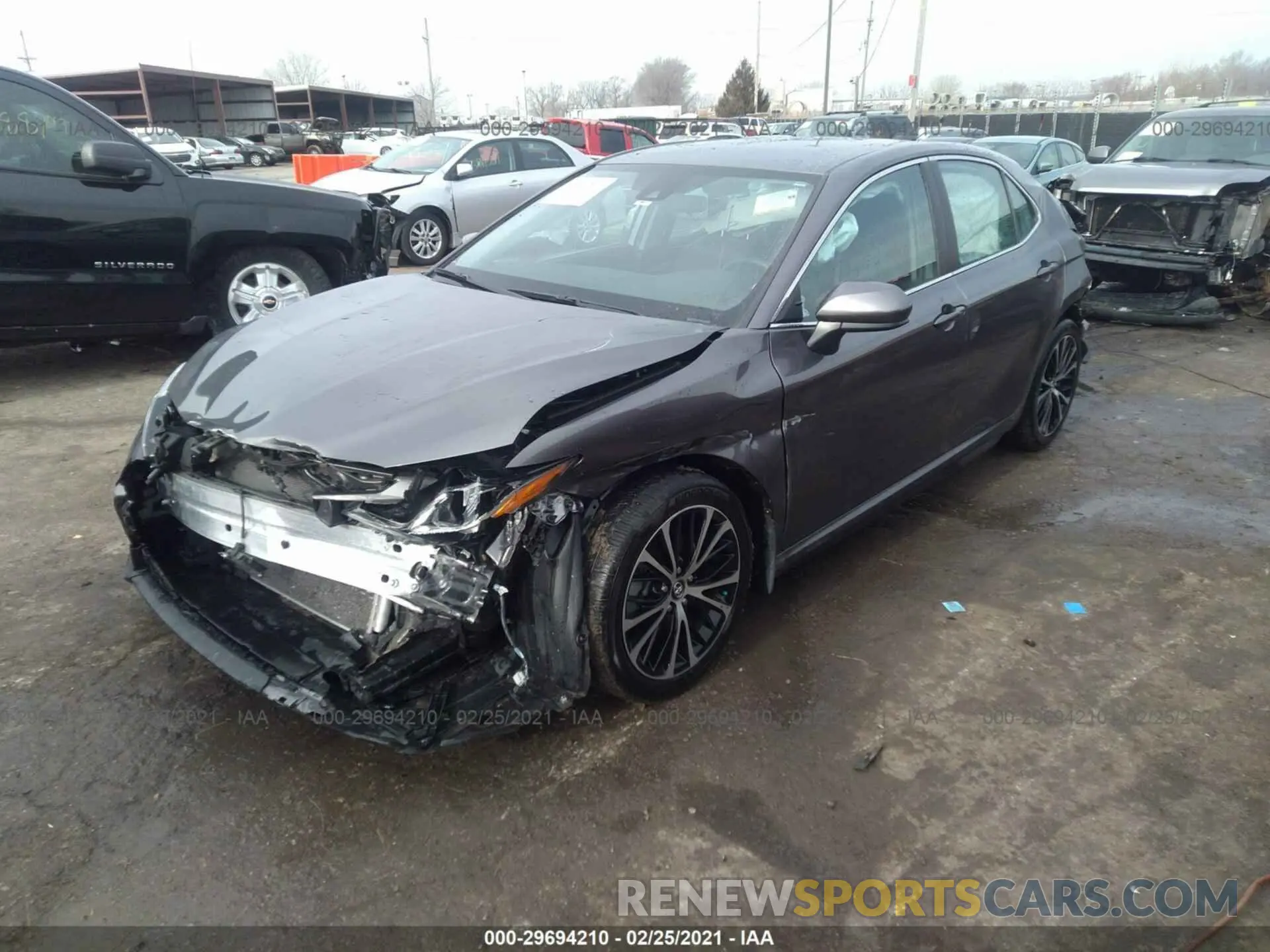 2 Photograph of a damaged car 4T1G11AK2LU906516 TOYOTA CAMRY 2020
