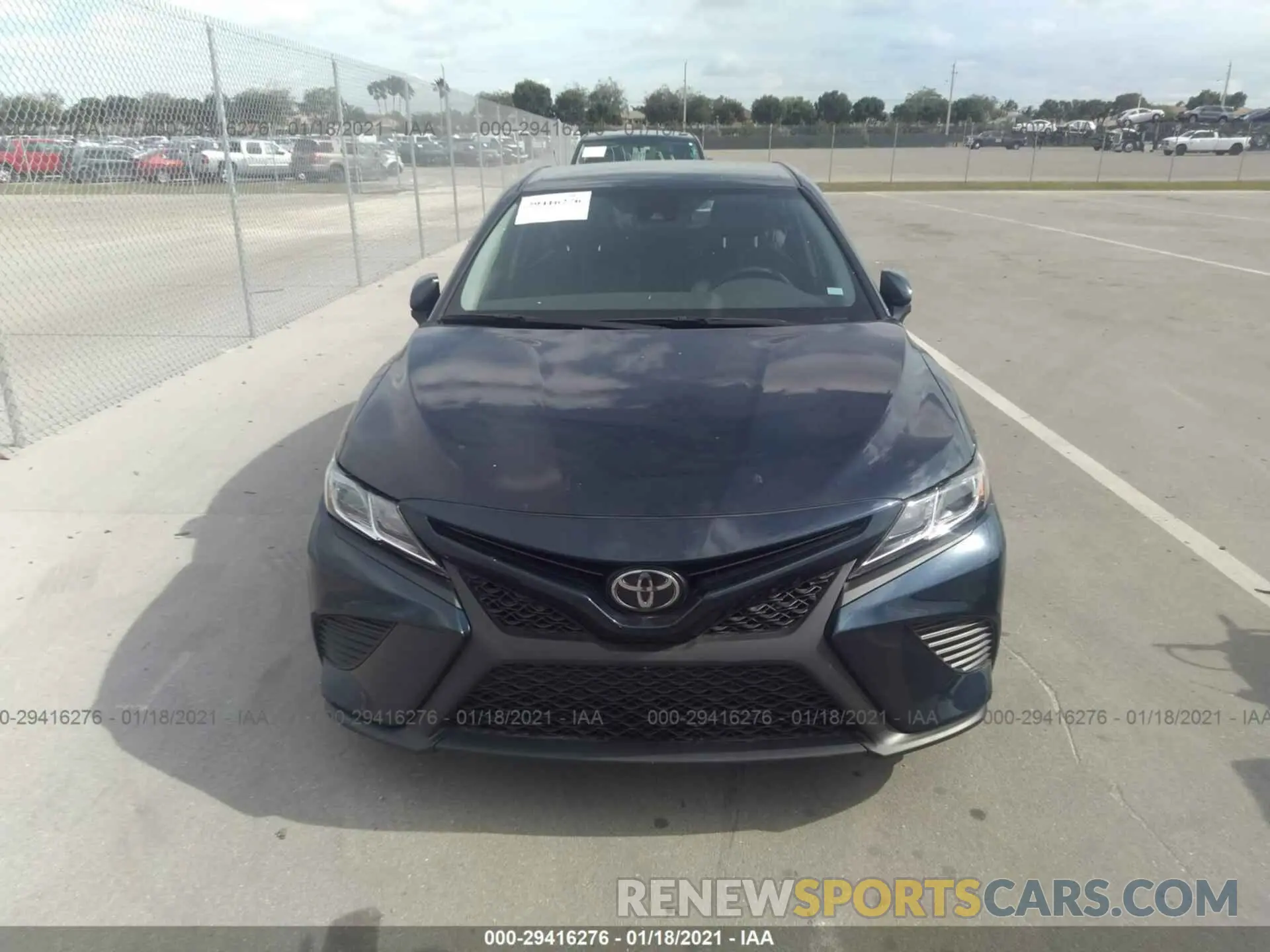 6 Photograph of a damaged car 4T1G11AK2LU931366 TOYOTA CAMRY 2020