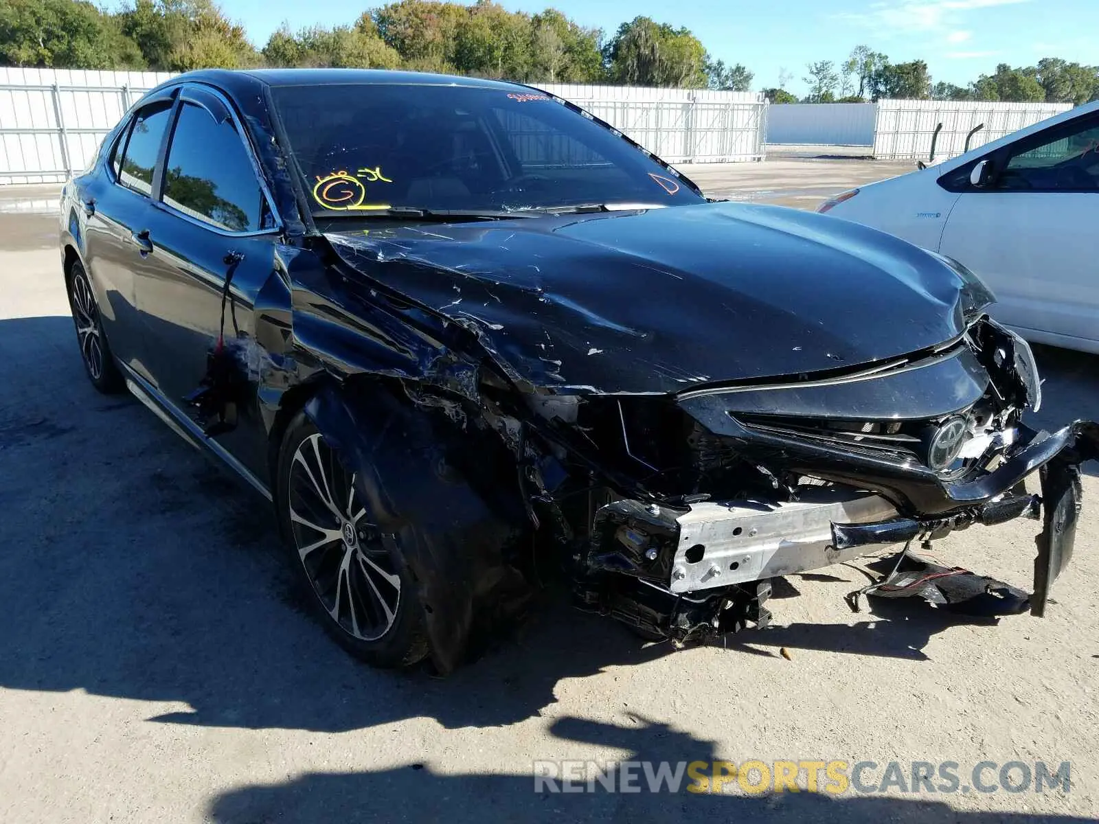 1 Photograph of a damaged car 4T1G11AK2LU956235 TOYOTA CAMRY 2020
