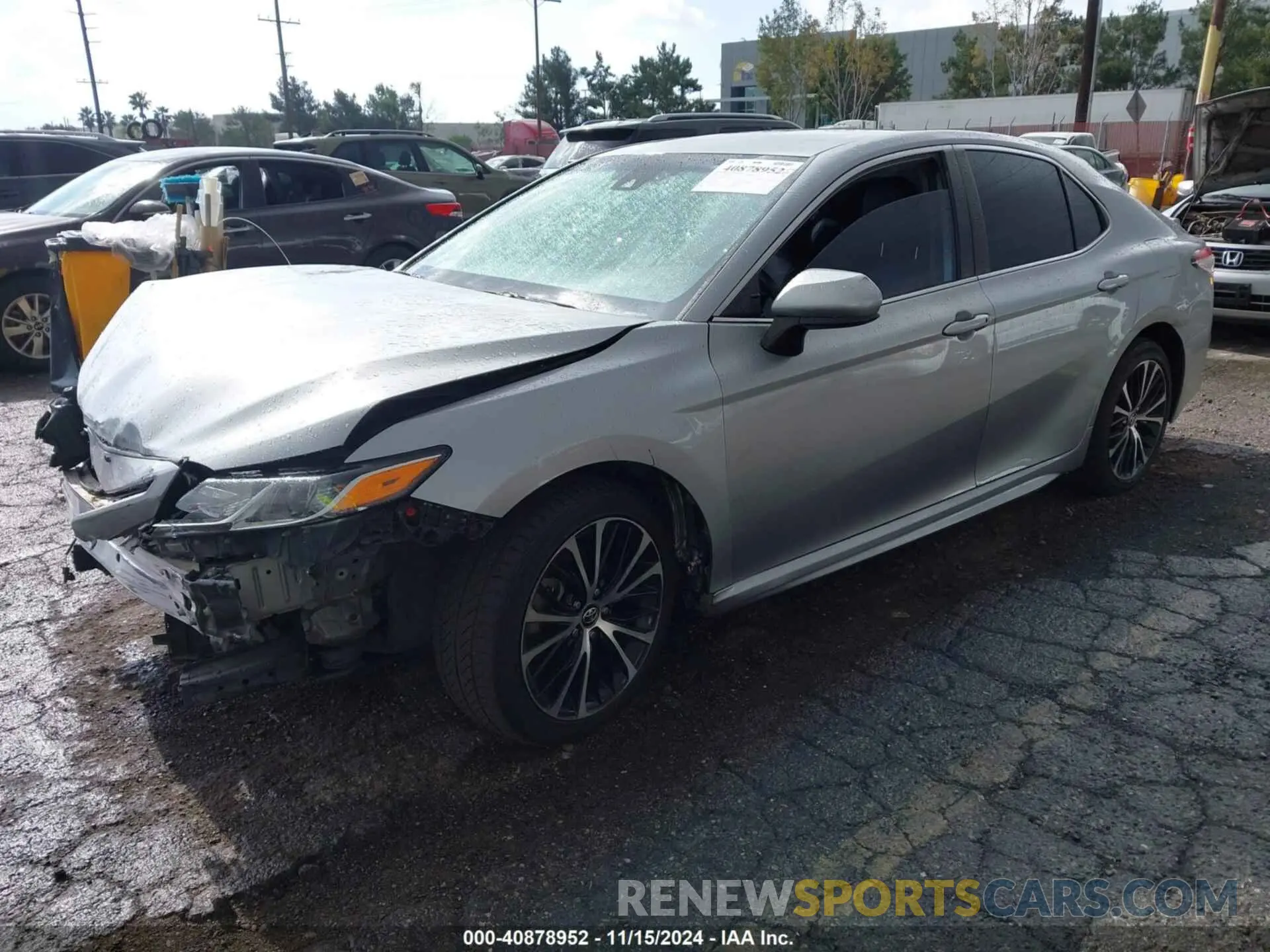 2 Photograph of a damaged car 4T1G11AK3LU350796 TOYOTA CAMRY 2020