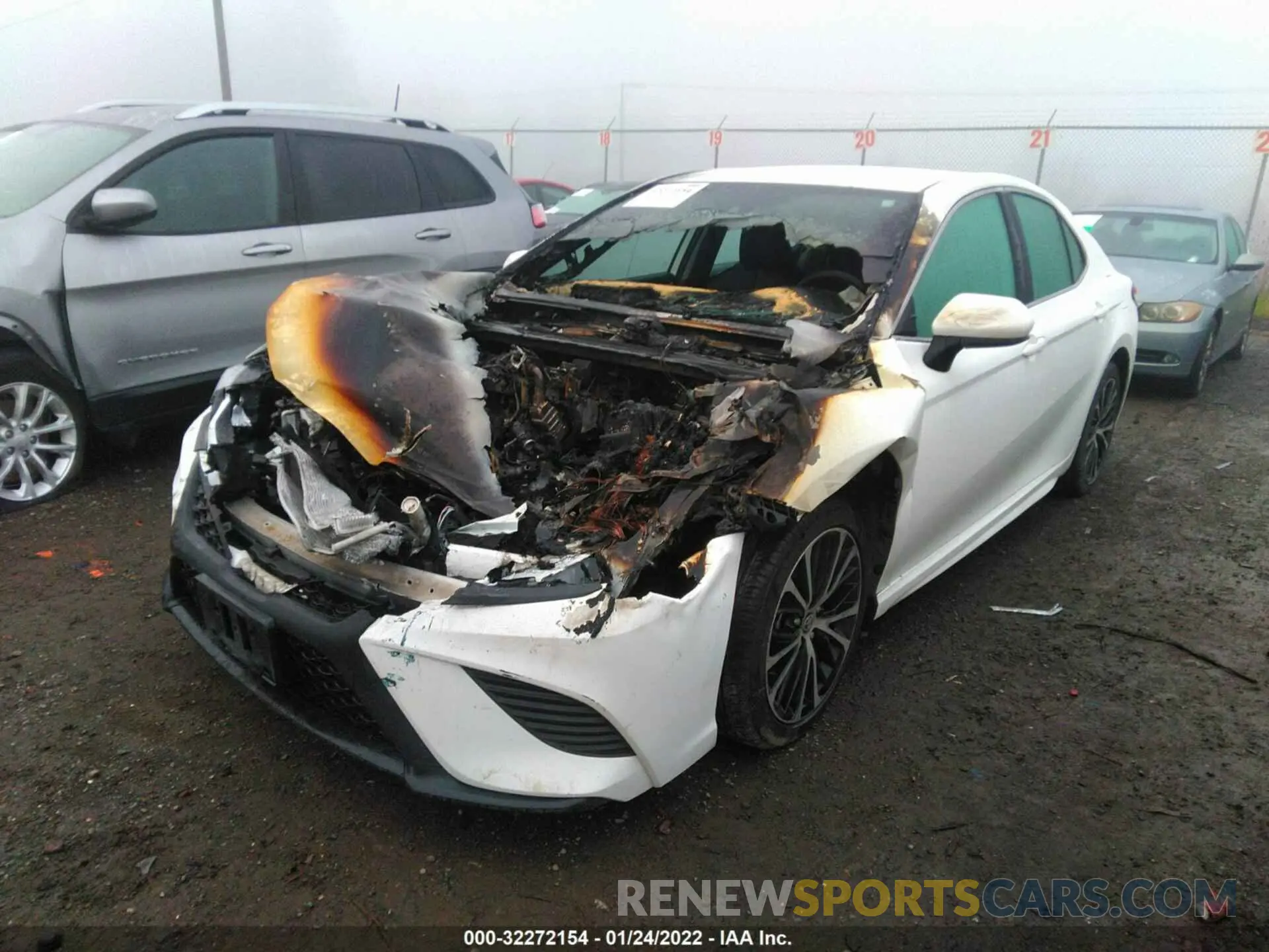 2 Photograph of a damaged car 4T1G11AK3LU364844 TOYOTA CAMRY 2020