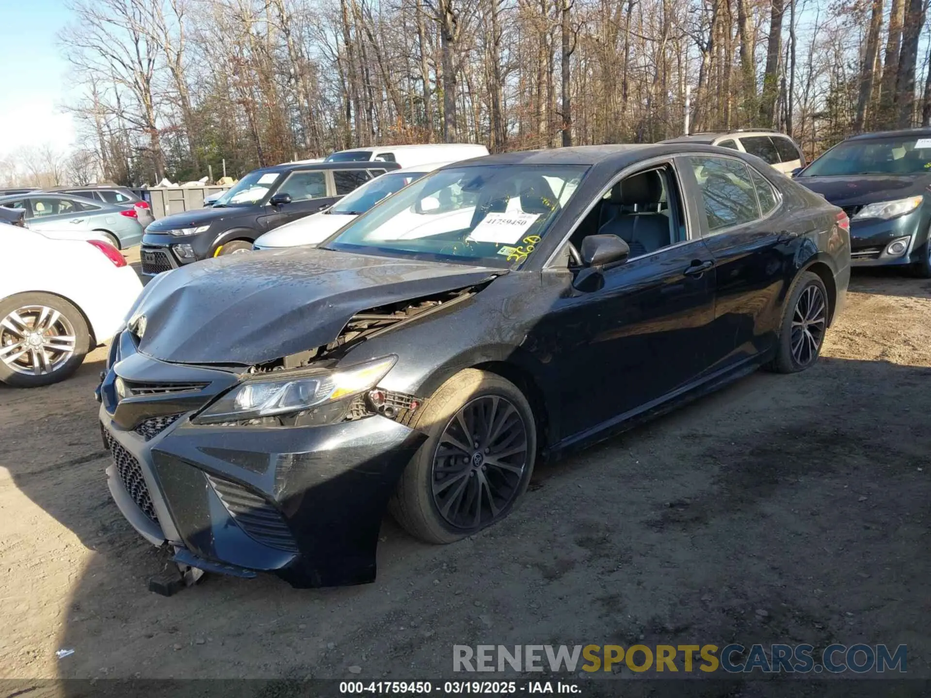 2 Photograph of a damaged car 4T1G11AK3LU365315 TOYOTA CAMRY 2020
