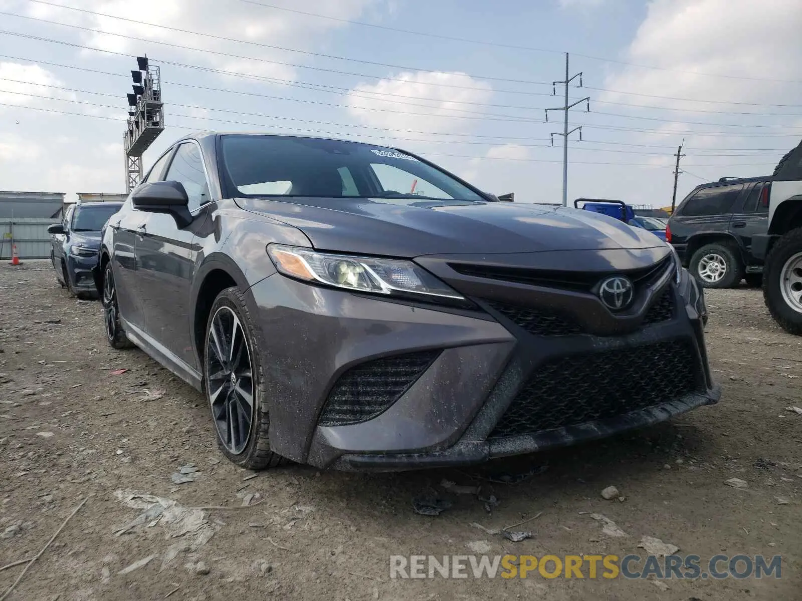 1 Photograph of a damaged car 4T1G11AK3LU378808 TOYOTA CAMRY 2020