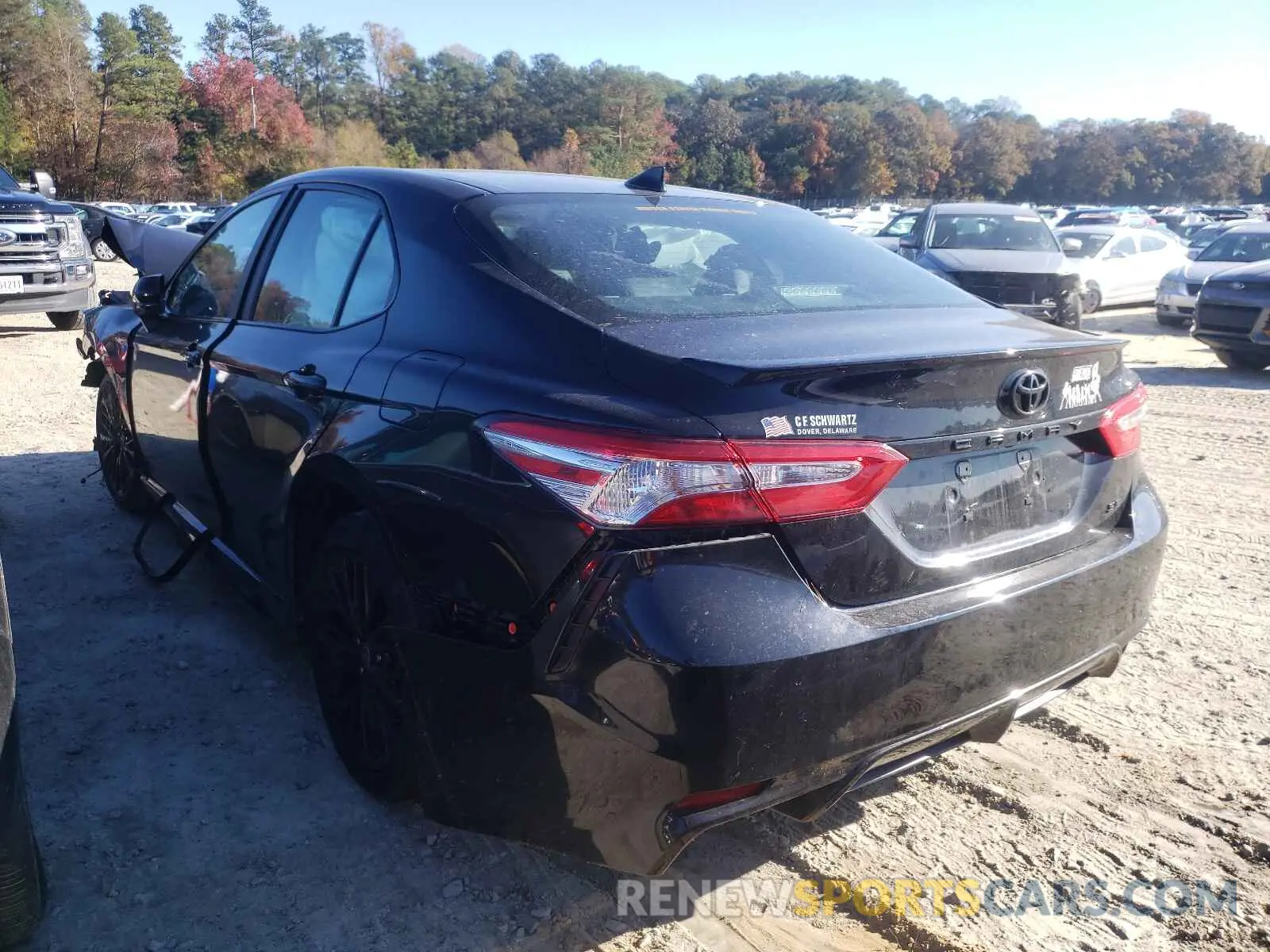 3 Photograph of a damaged car 4T1G11AK3LU383829 TOYOTA CAMRY 2020