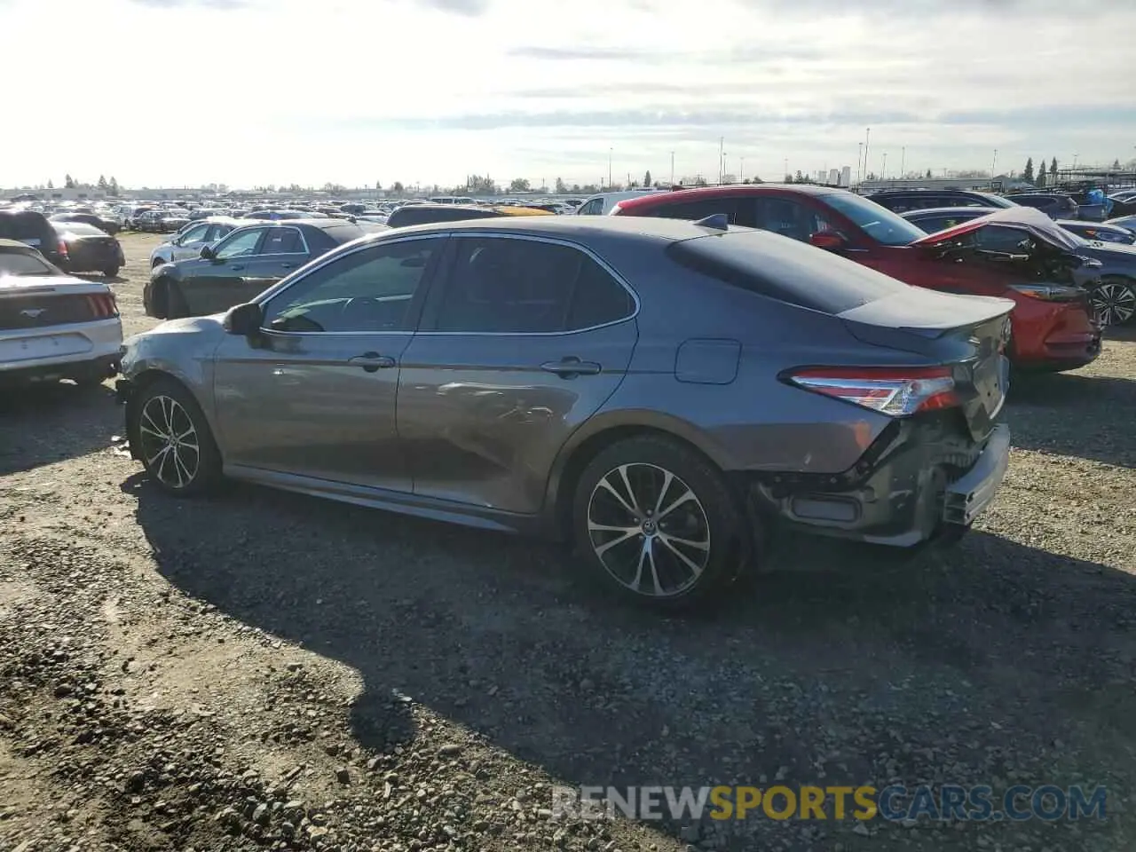 2 Photograph of a damaged car 4T1G11AK3LU874840 TOYOTA CAMRY 2020
