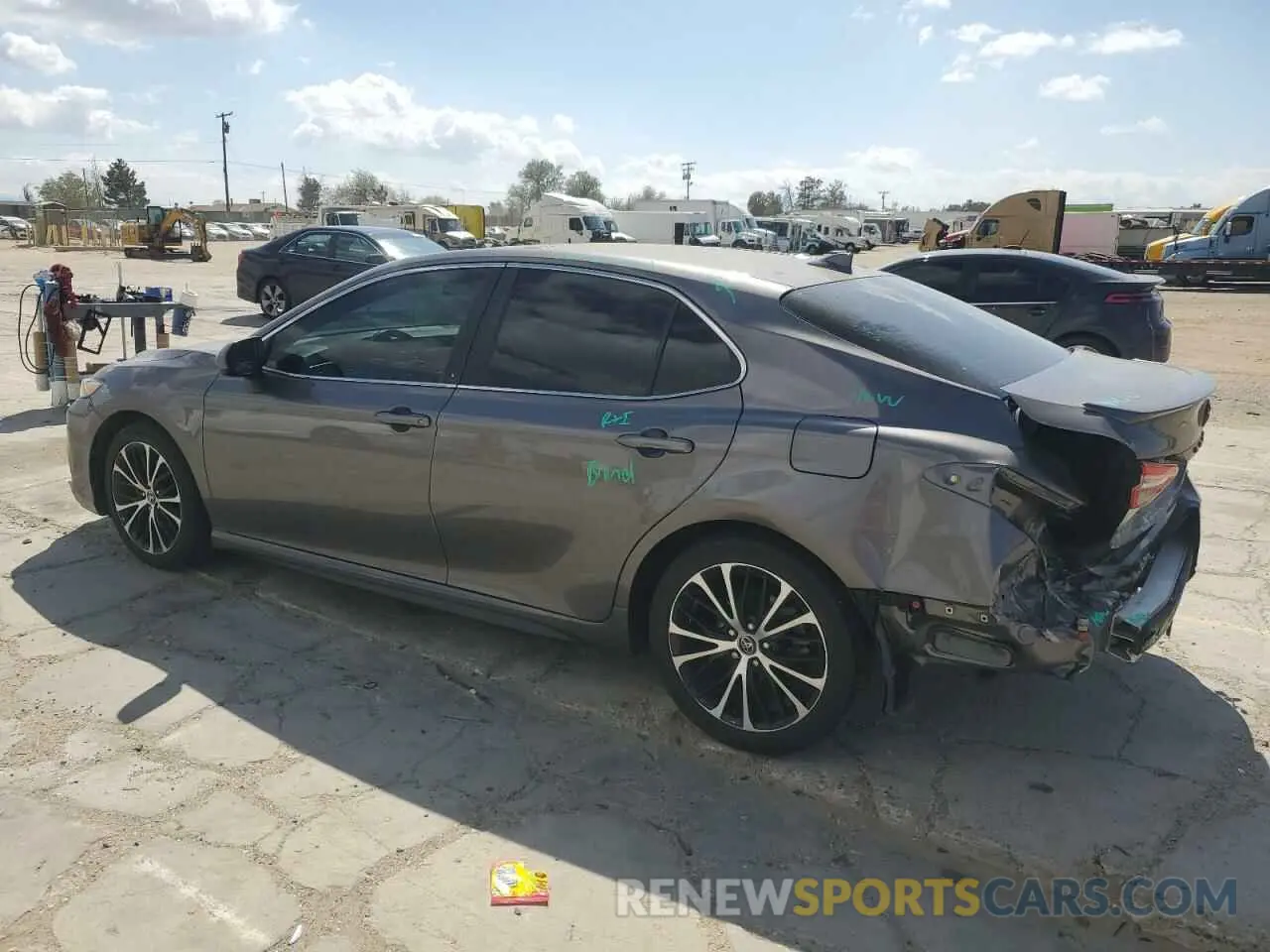 2 Photograph of a damaged car 4T1G11AK3LU877883 TOYOTA CAMRY 2020