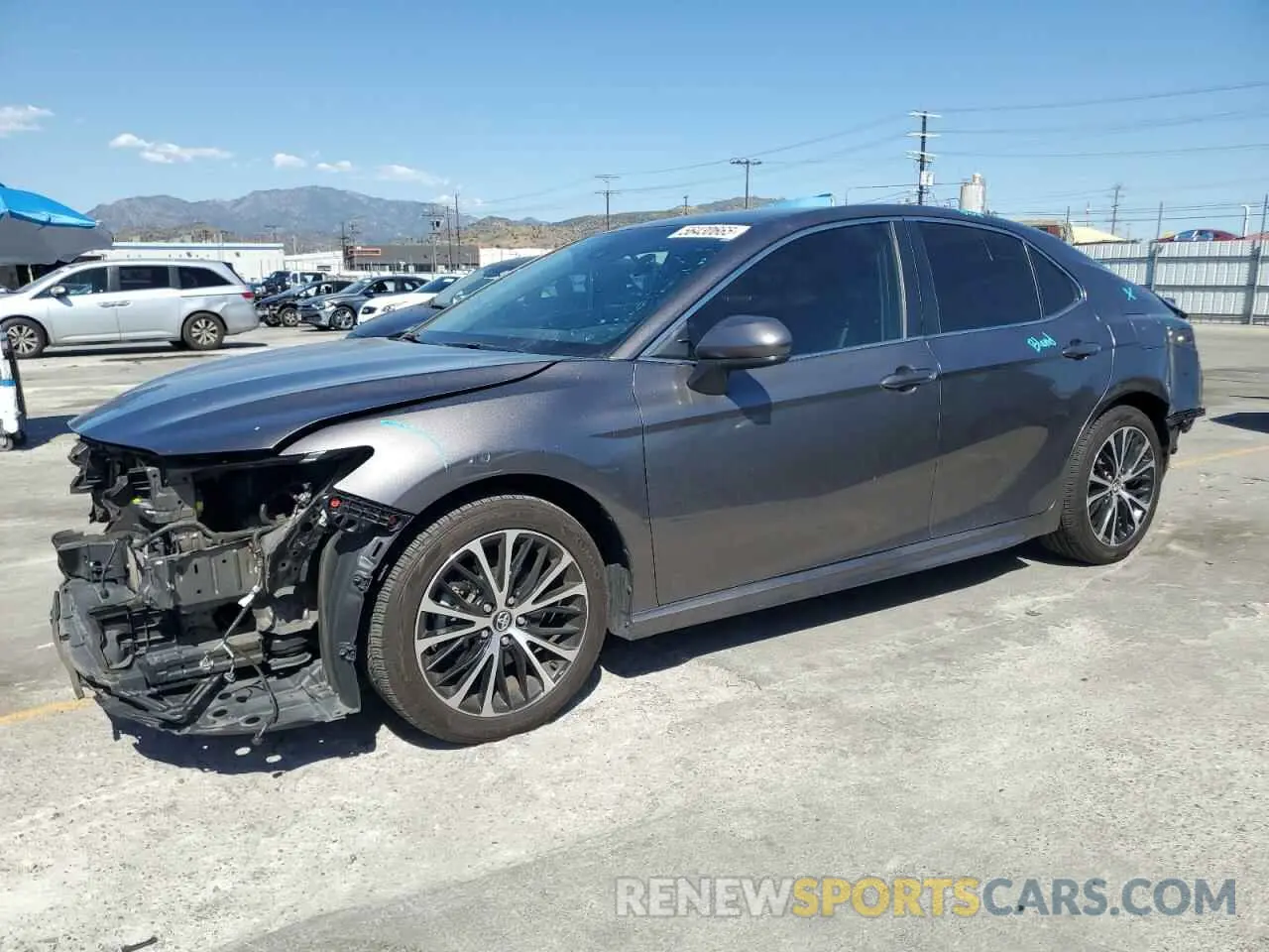 1 Photograph of a damaged car 4T1G11AK3LU887927 TOYOTA CAMRY 2020