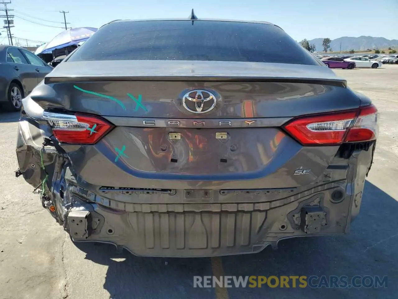 6 Photograph of a damaged car 4T1G11AK3LU887927 TOYOTA CAMRY 2020