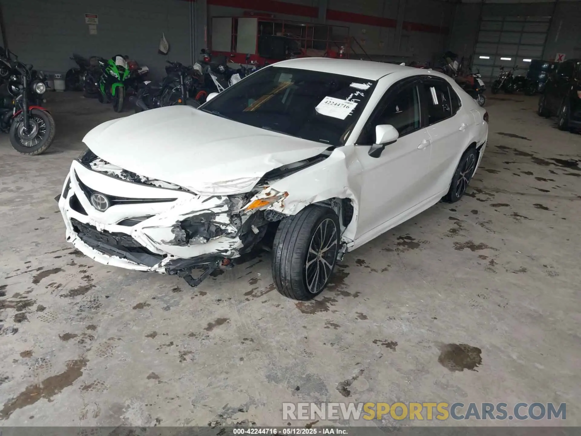 2 Photograph of a damaged car 4T1G11AK3LU944899 TOYOTA CAMRY 2020