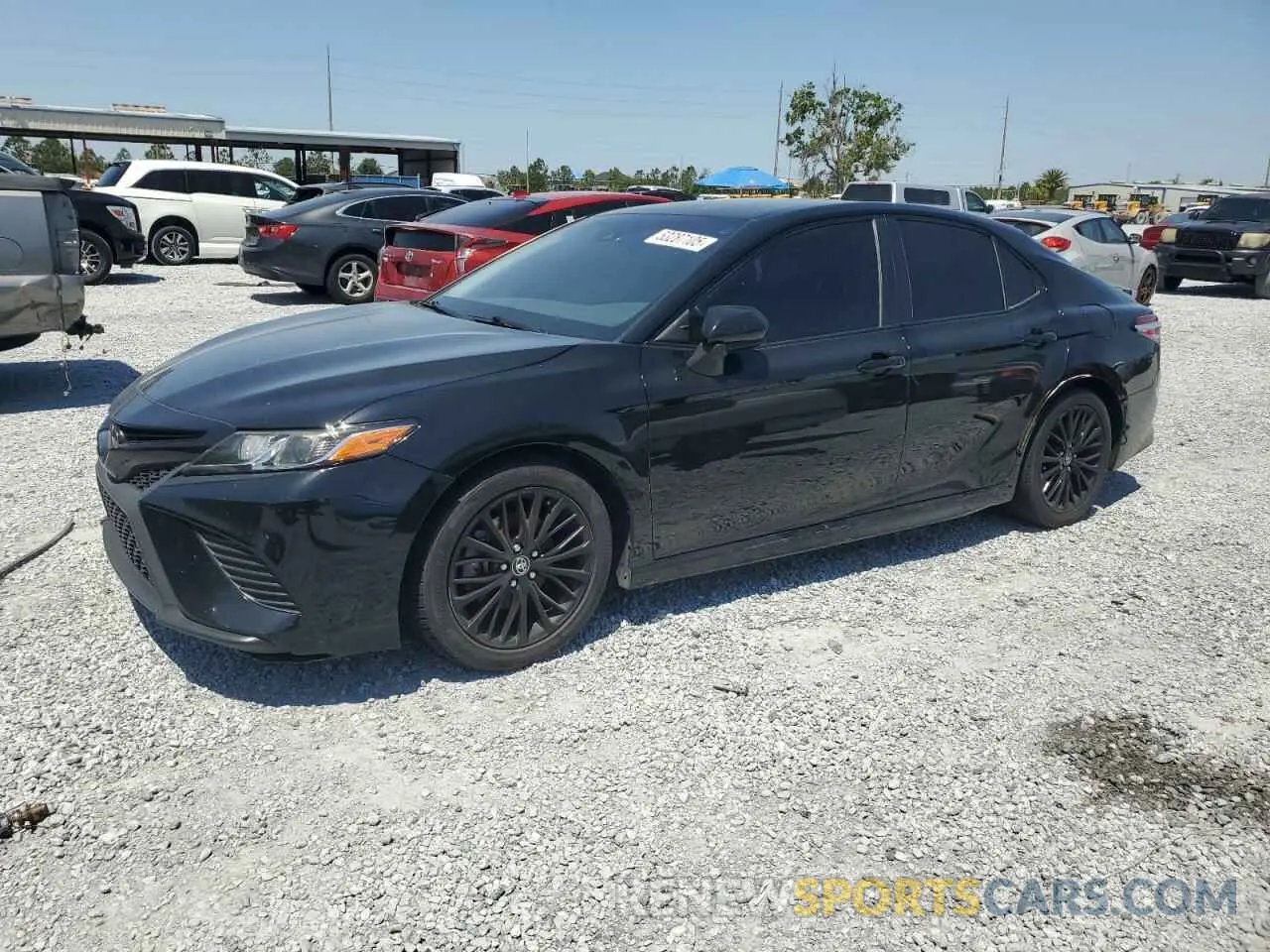 1 Photograph of a damaged car 4T1G11AK4LU312526 TOYOTA CAMRY 2020
