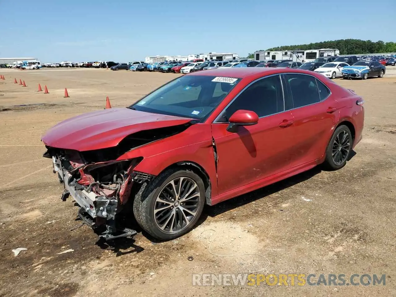 1 Photograph of a damaged car 4T1G11AK4LU328547 TOYOTA CAMRY 2020