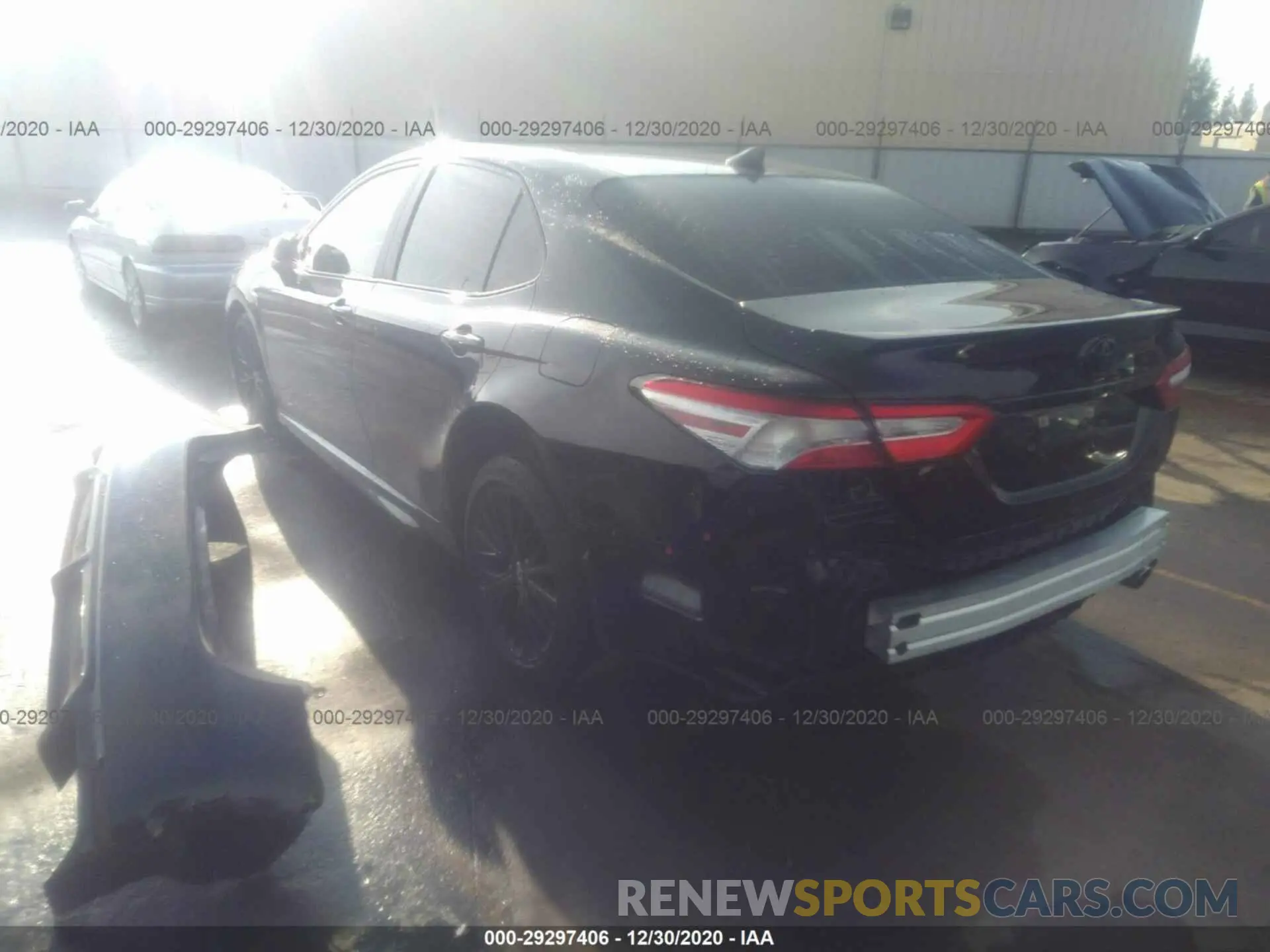 3 Photograph of a damaged car 4T1G11AK4LU329973 TOYOTA CAMRY 2020