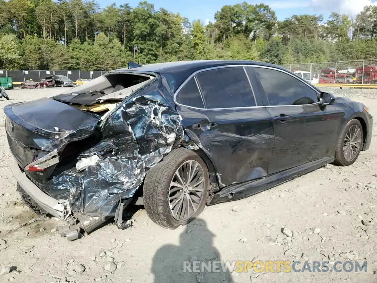 3 Photograph of a damaged car 4T1G11AK4LU339287 TOYOTA CAMRY 2020