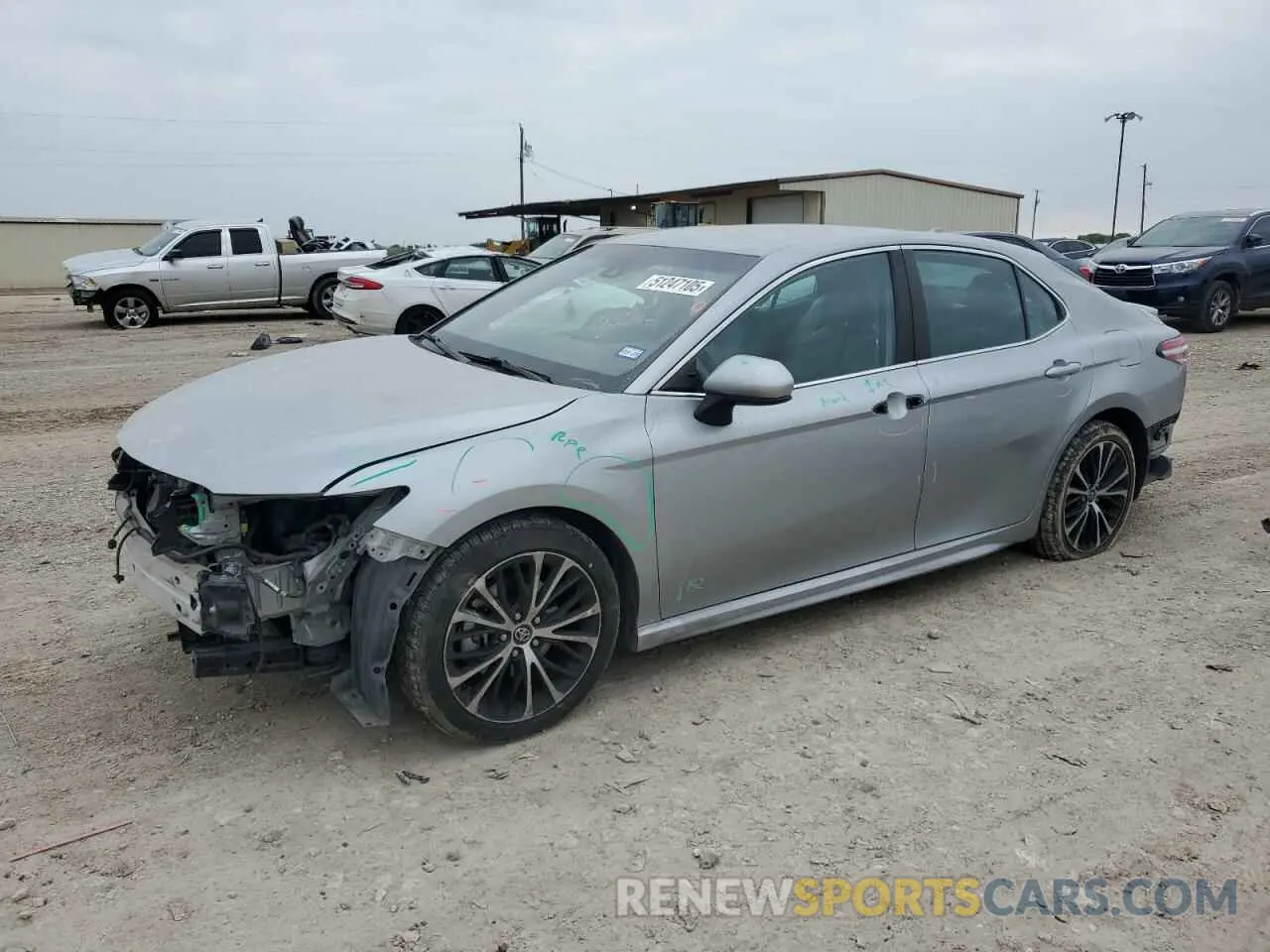 1 Photograph of a damaged car 4T1G11AK4LU341234 TOYOTA CAMRY 2020