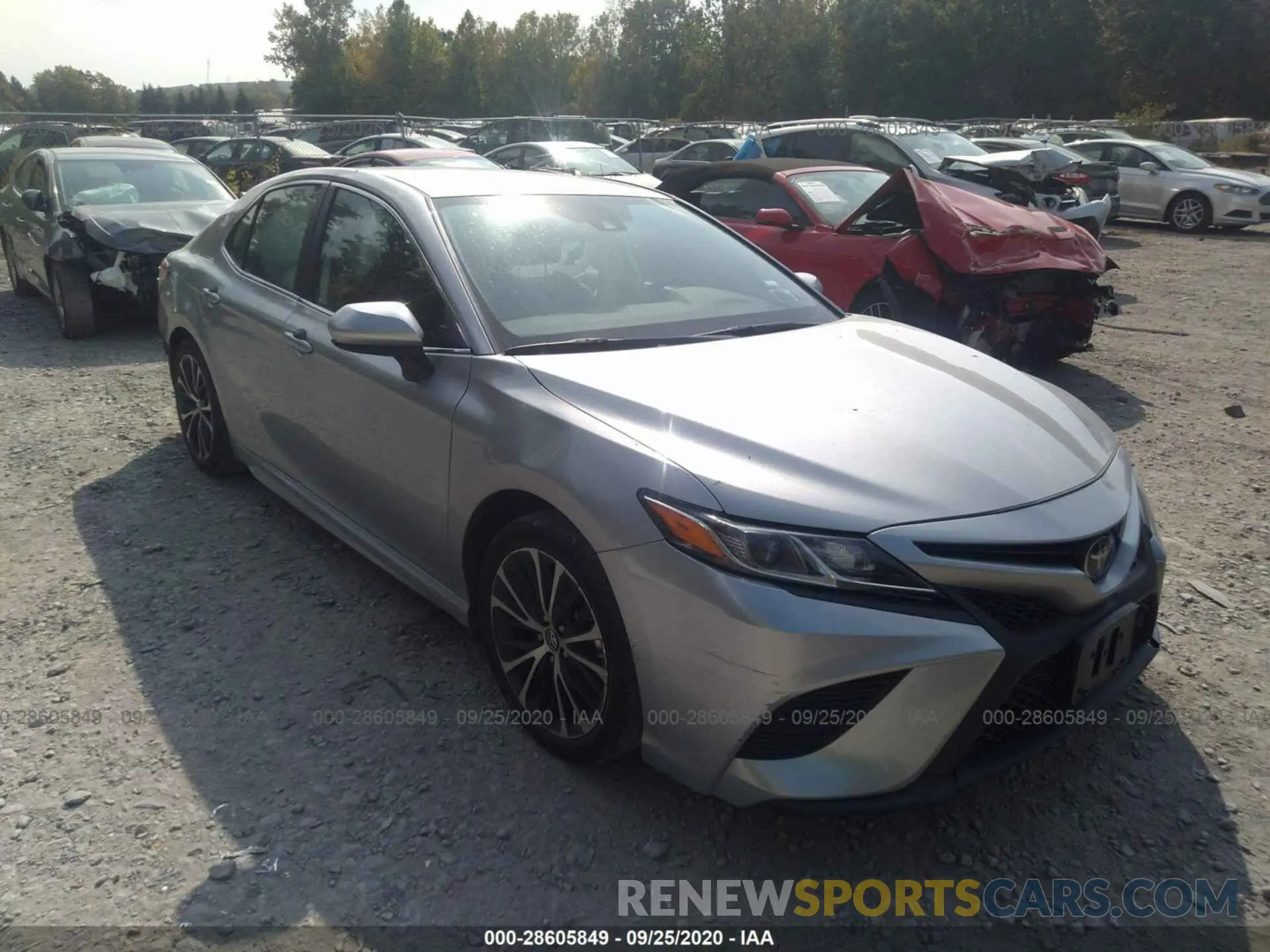 1 Photograph of a damaged car 4T1G11AK4LU906971 TOYOTA CAMRY 2020