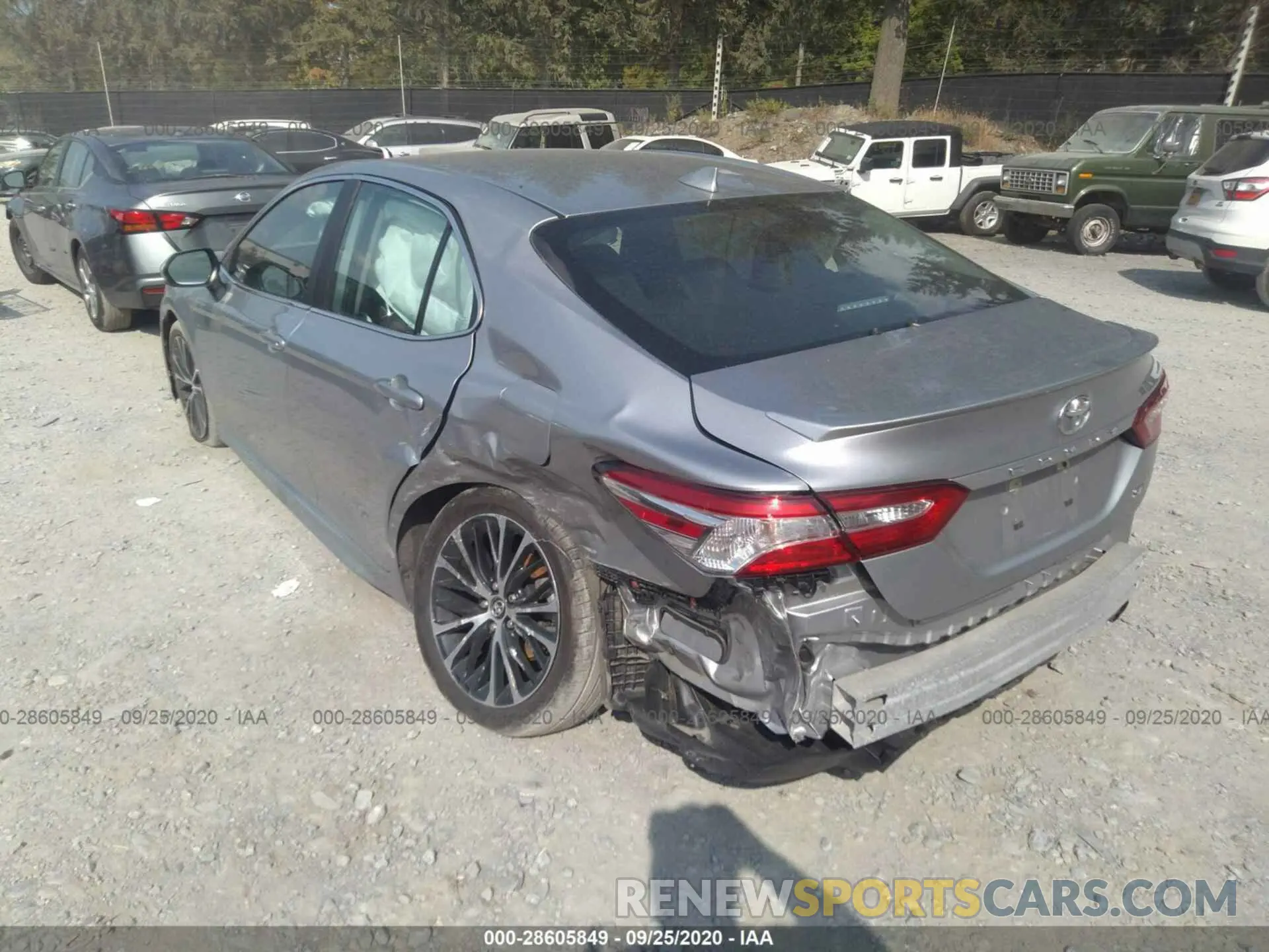 3 Photograph of a damaged car 4T1G11AK4LU906971 TOYOTA CAMRY 2020