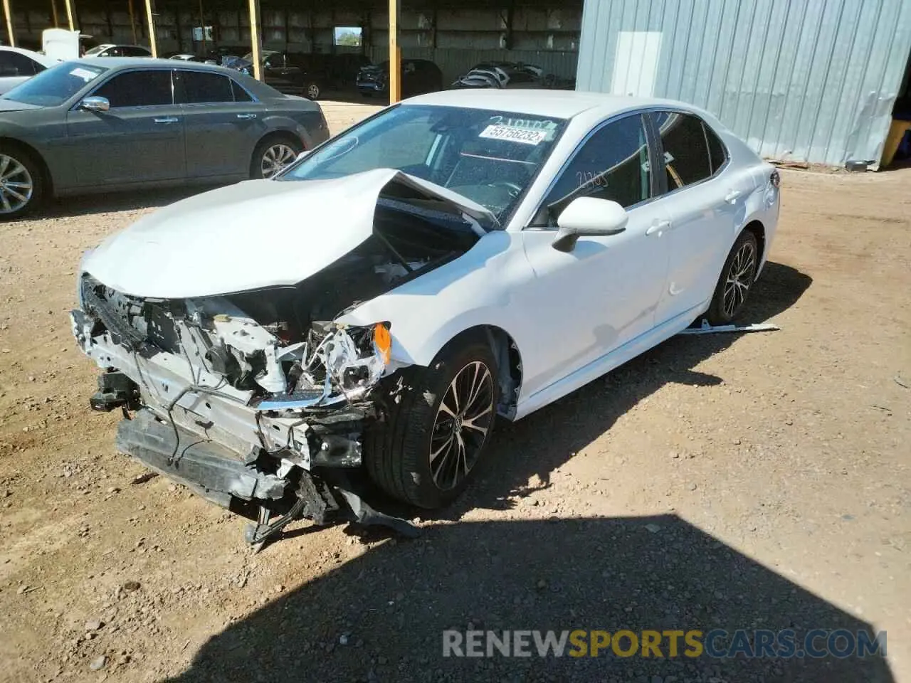 2 Photograph of a damaged car 4T1G11AK4LU920157 TOYOTA CAMRY 2020