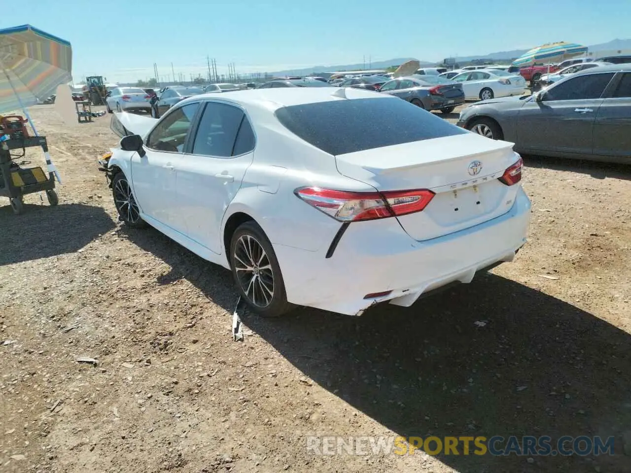 3 Photograph of a damaged car 4T1G11AK4LU920157 TOYOTA CAMRY 2020