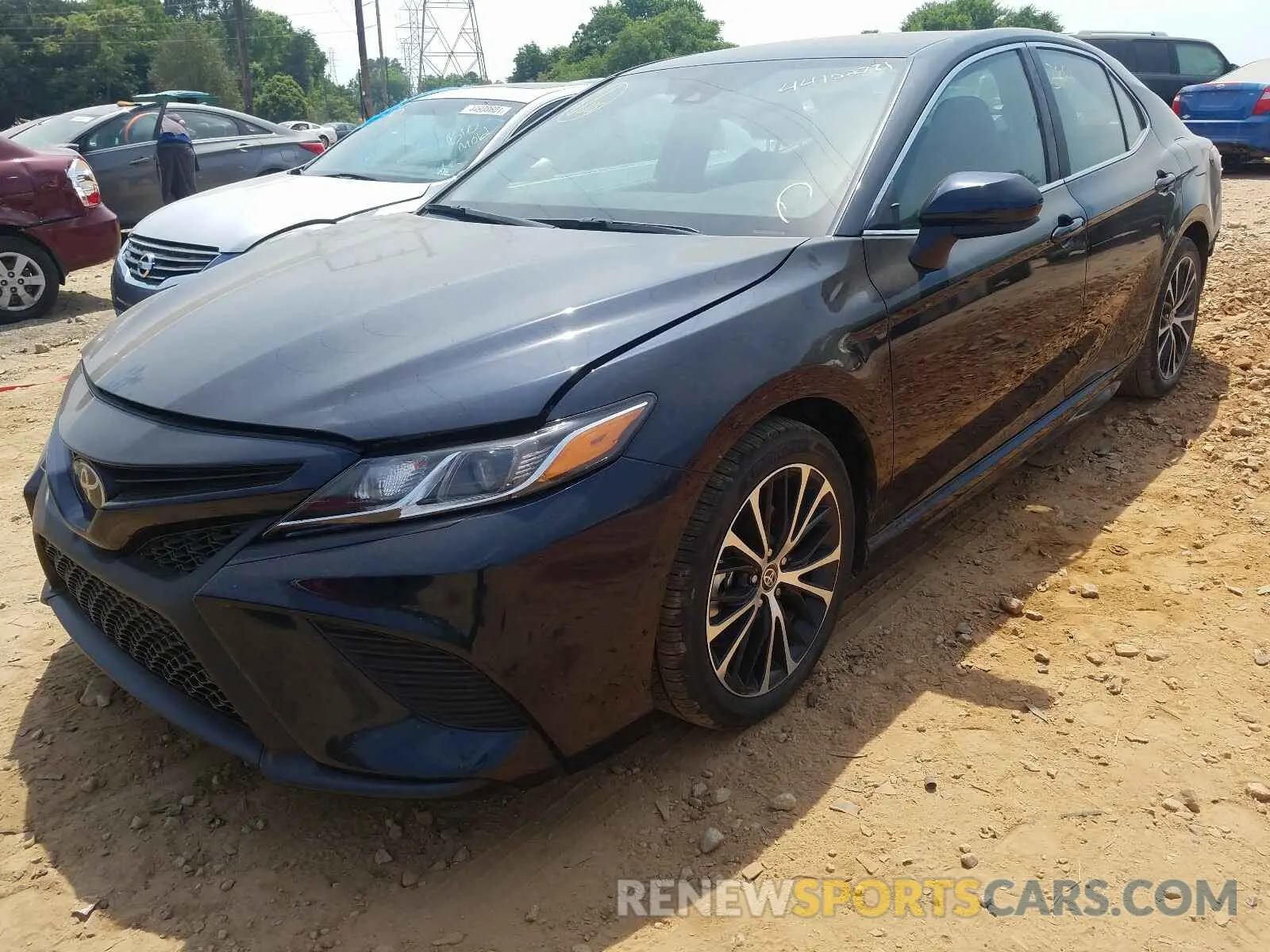 2 Photograph of a damaged car 4T1G11AK4LU955667 TOYOTA CAMRY 2020