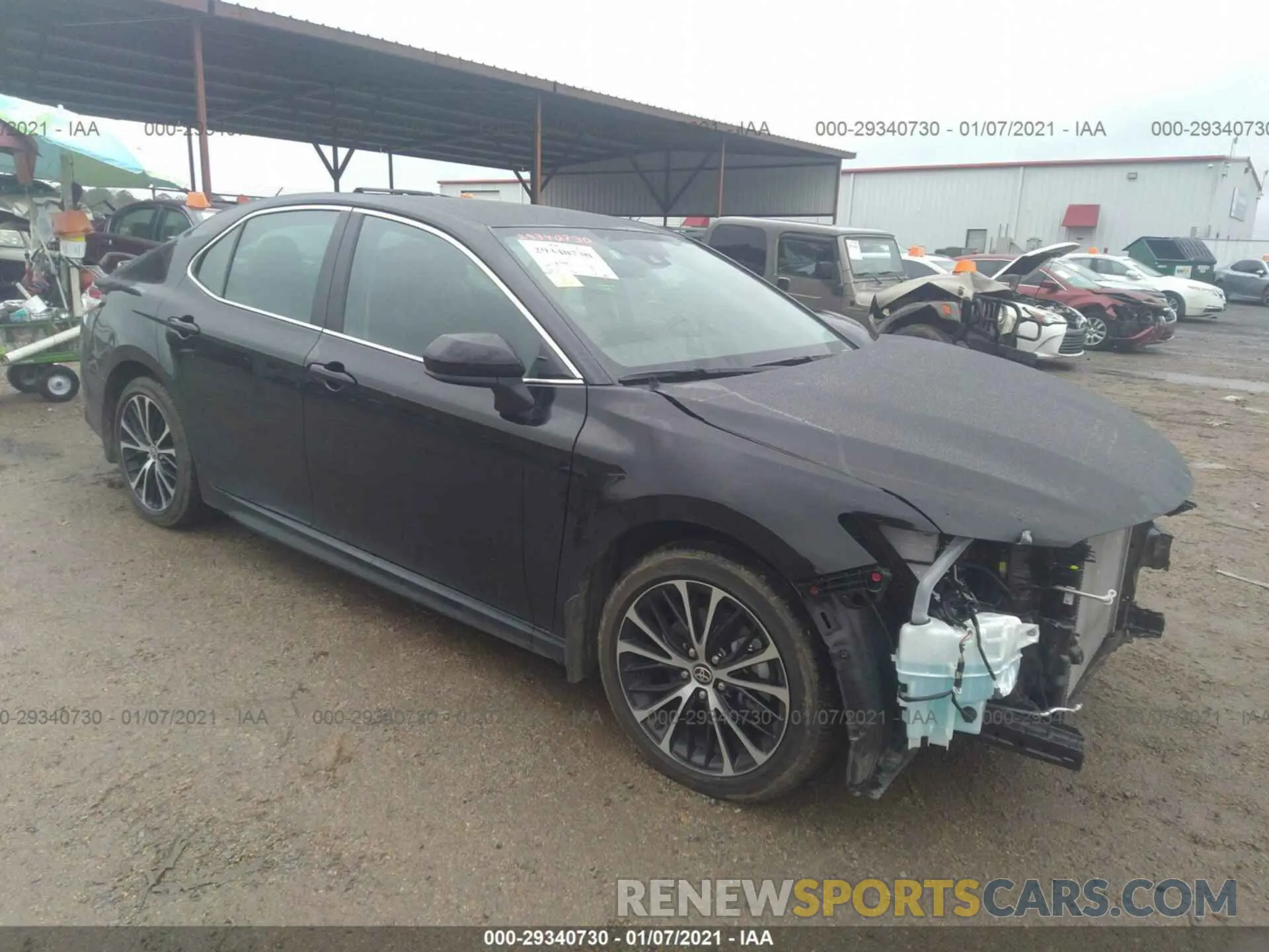 1 Photograph of a damaged car 4T1G11AK4LU960142 TOYOTA CAMRY 2020