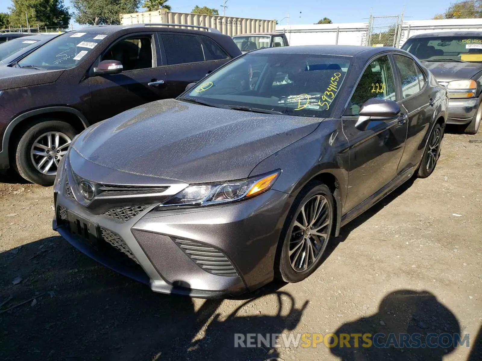 2 Photograph of a damaged car 4T1G11AK4LU986417 TOYOTA CAMRY 2020