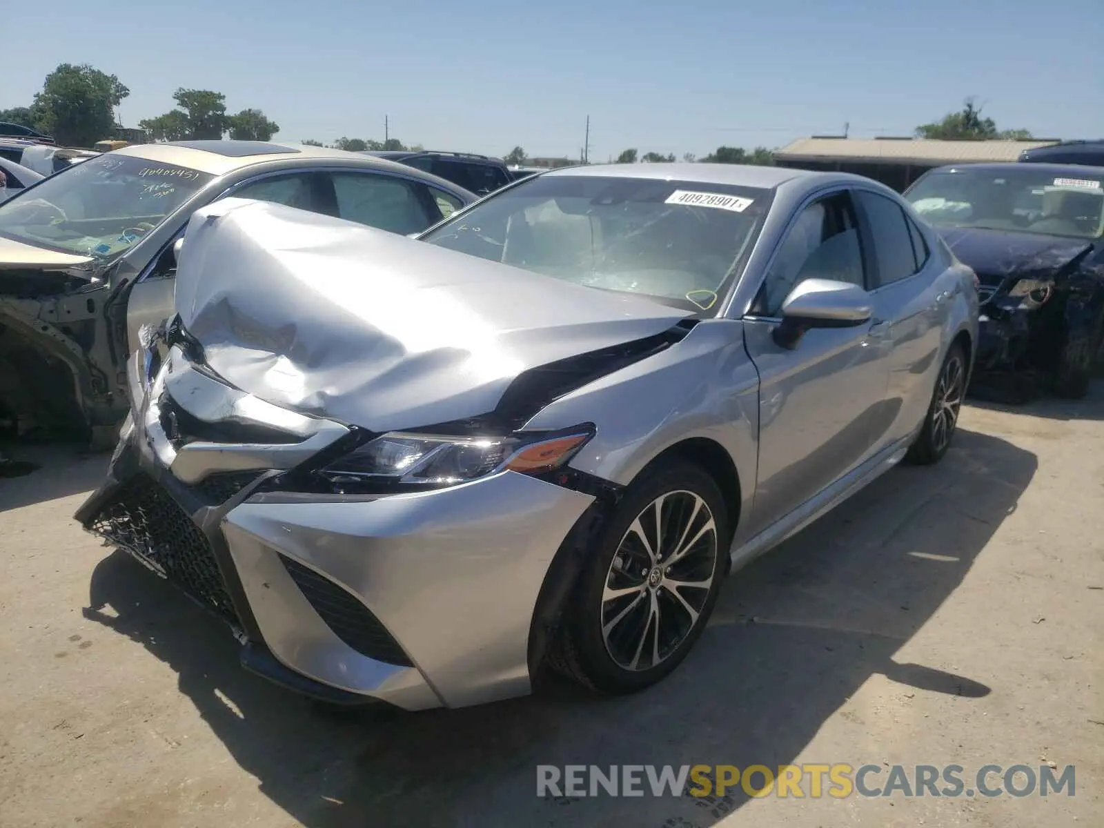 2 Photograph of a damaged car 4T1G11AK4LU991830 TOYOTA CAMRY 2020