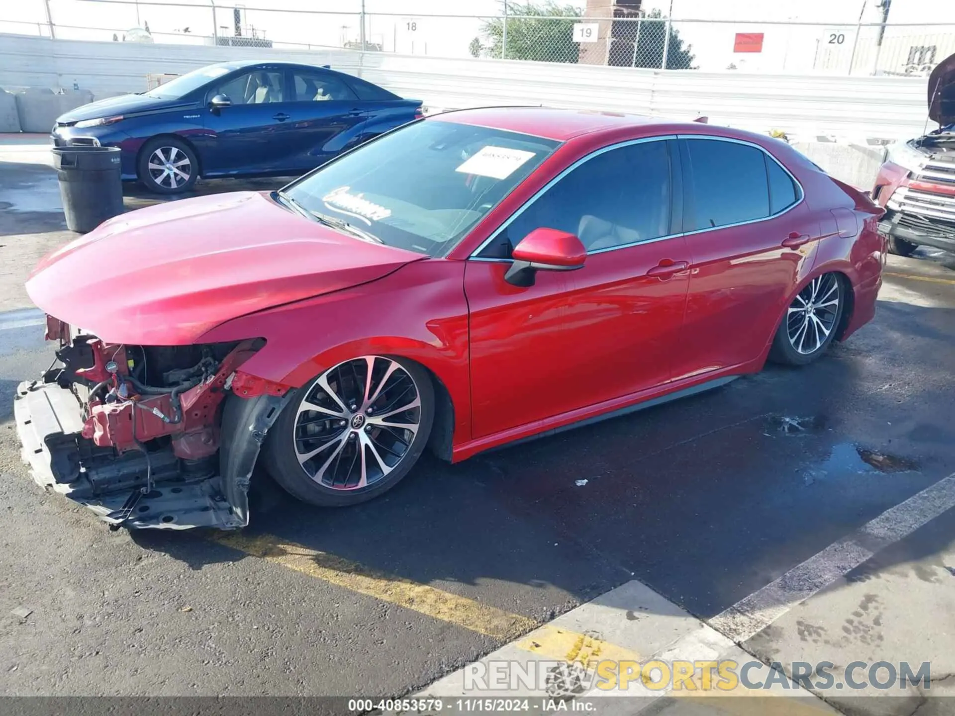 2 Photograph of a damaged car 4T1G11AK5LU396713 TOYOTA CAMRY 2020