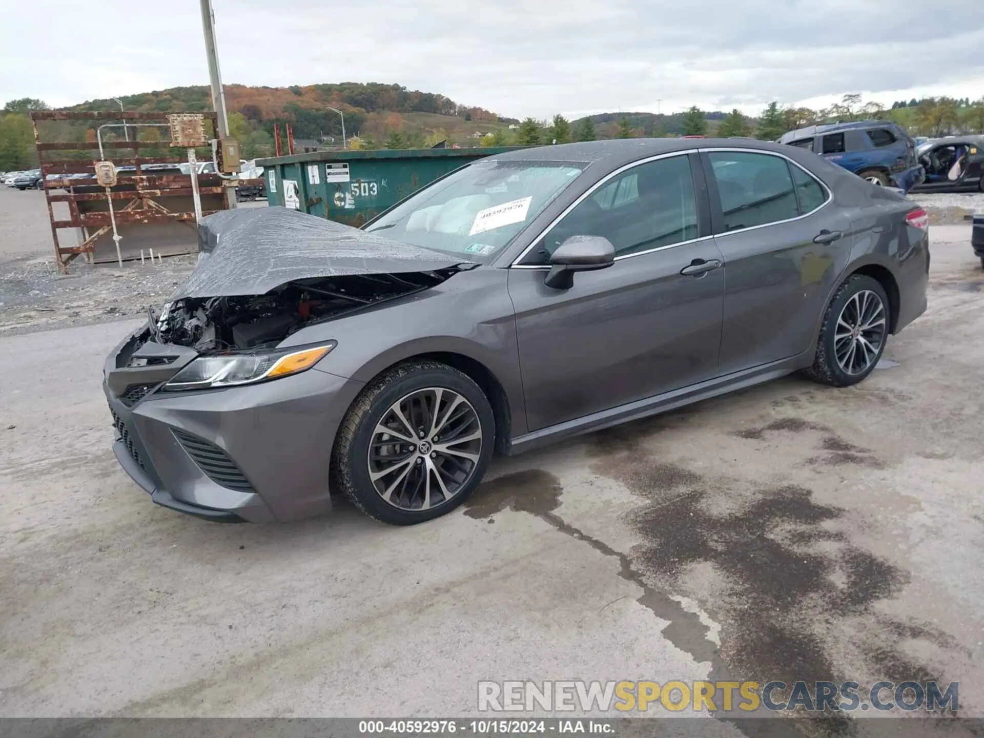 2 Photograph of a damaged car 4T1G11AK5LU505252 TOYOTA CAMRY 2020