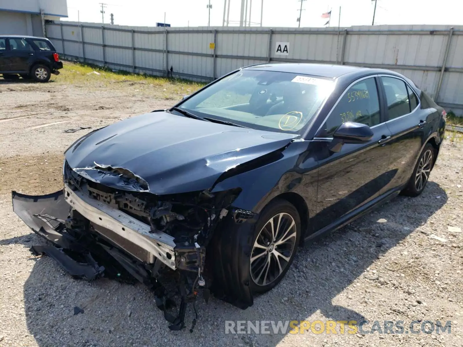 2 Photograph of a damaged car 4T1G11AK5LU890103 TOYOTA CAMRY 2020