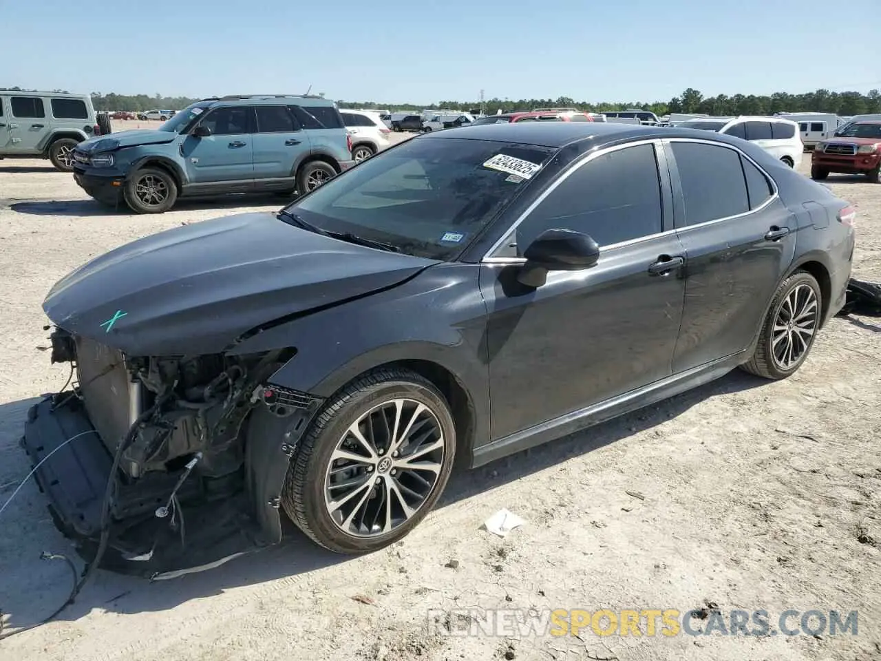 1 Photograph of a damaged car 4T1G11AK5LU907918 TOYOTA CAMRY 2020