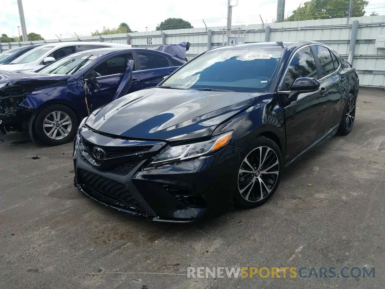 2 Photograph of a damaged car 4T1G11AK6LU325536 TOYOTA CAMRY 2020