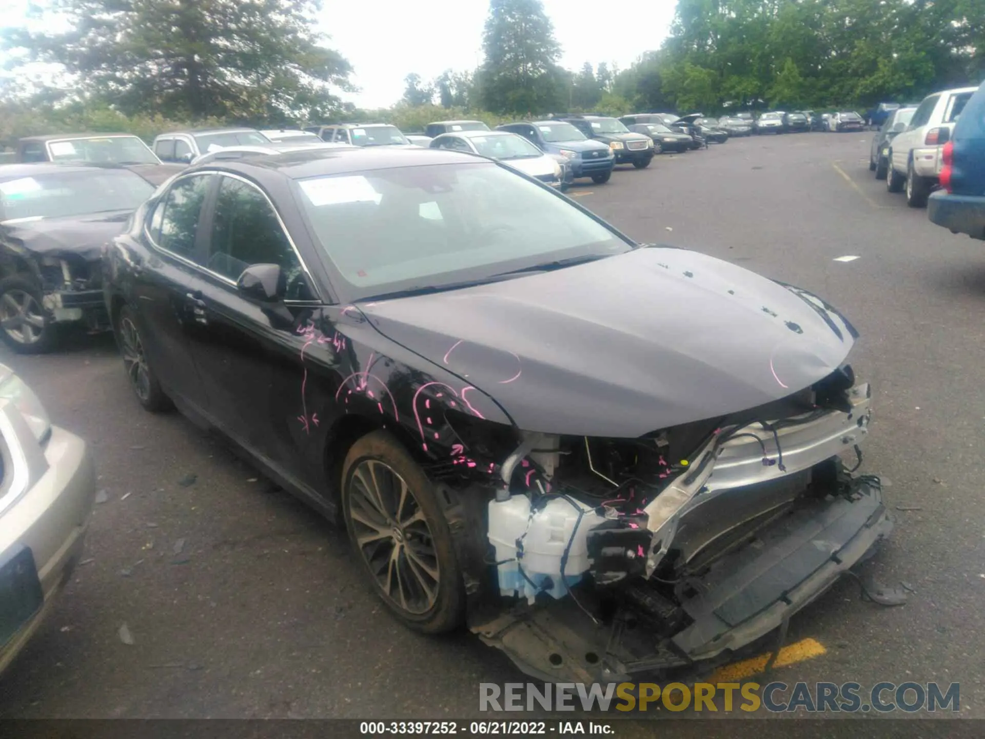 1 Photograph of a damaged car 4T1G11AK6LU336293 TOYOTA CAMRY 2020