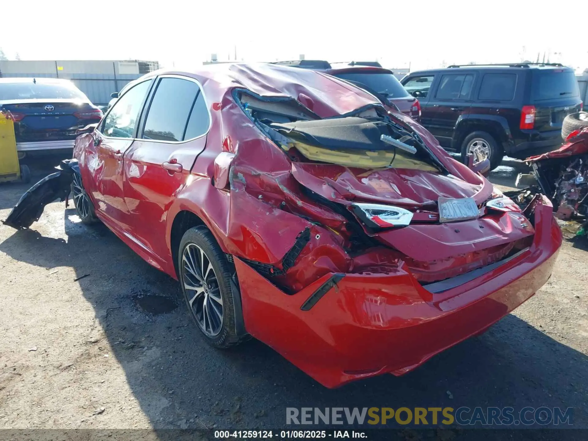 3 Photograph of a damaged car 4T1G11AK6LU376051 TOYOTA CAMRY 2020