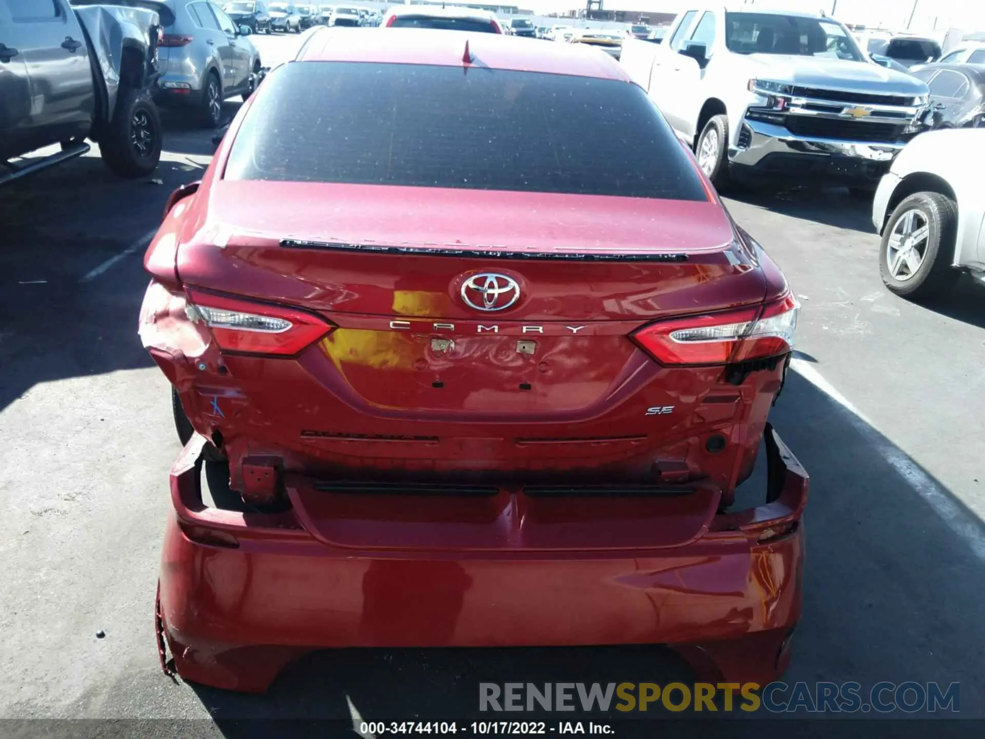 6 Фотография поврежденного автомобиля 4T1G11AK6LU379290 TOYOTA CAMRY 2020