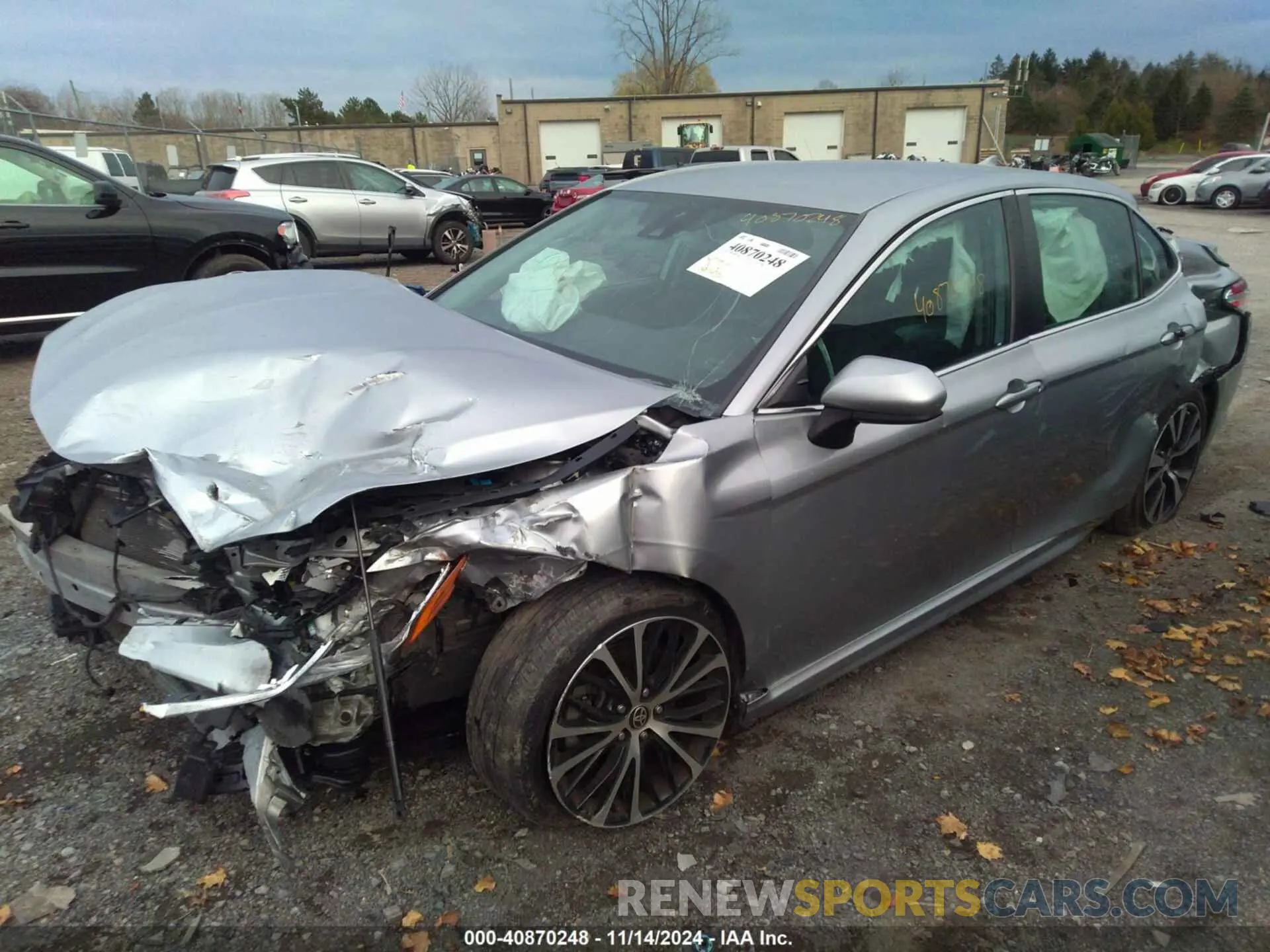 2 Photograph of a damaged car 4T1G11AK6LU401076 TOYOTA CAMRY 2020