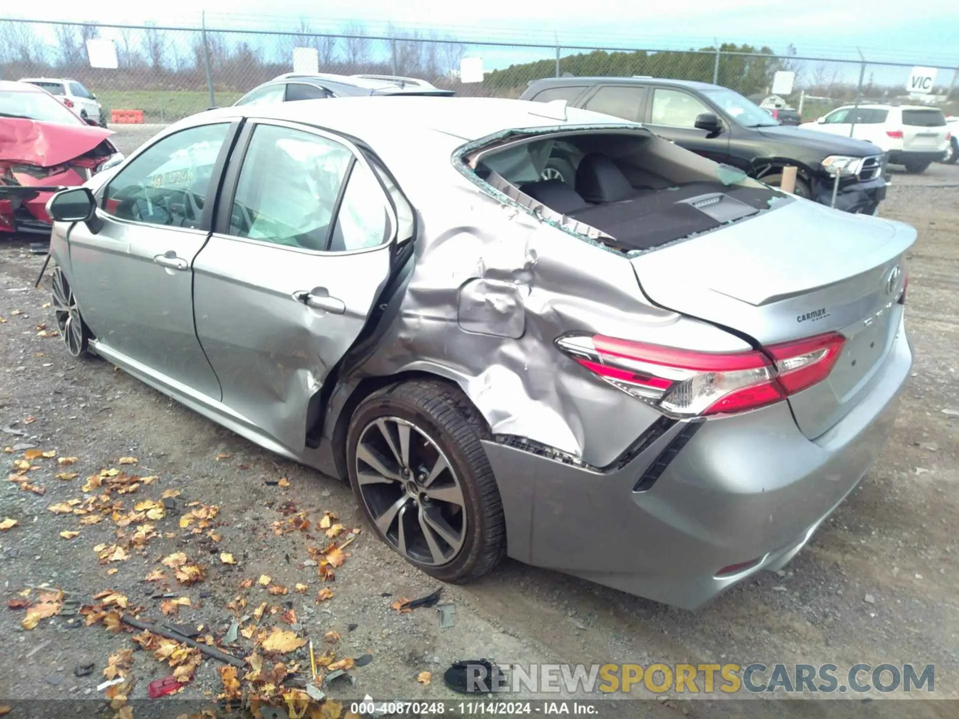 3 Photograph of a damaged car 4T1G11AK6LU401076 TOYOTA CAMRY 2020