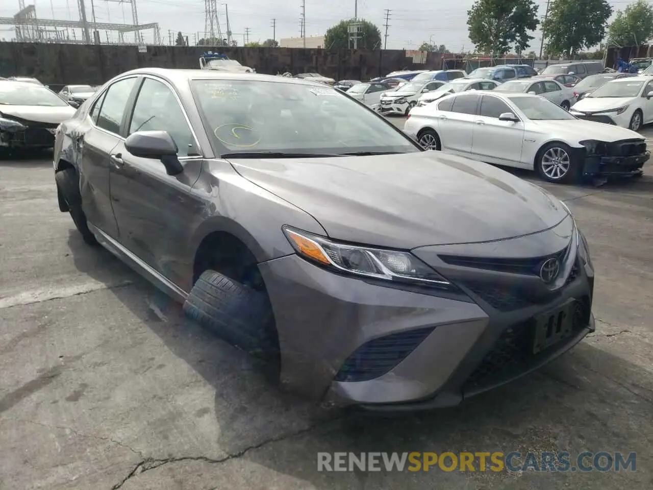 1 Photograph of a damaged car 4T1G11AK6LU510153 TOYOTA CAMRY 2020
