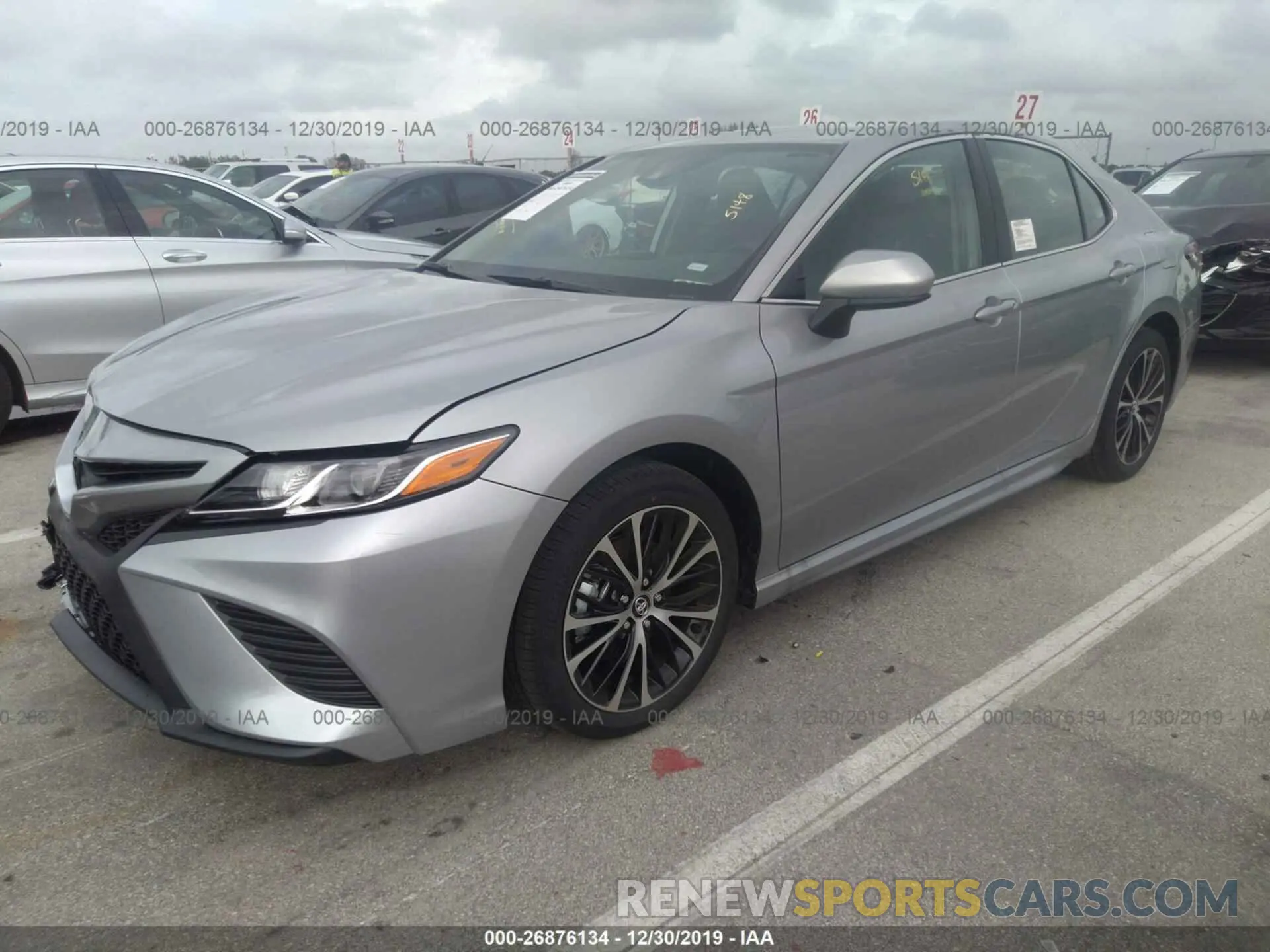 2 Photograph of a damaged car 4T1G11AK6LU902534 TOYOTA CAMRY 2020