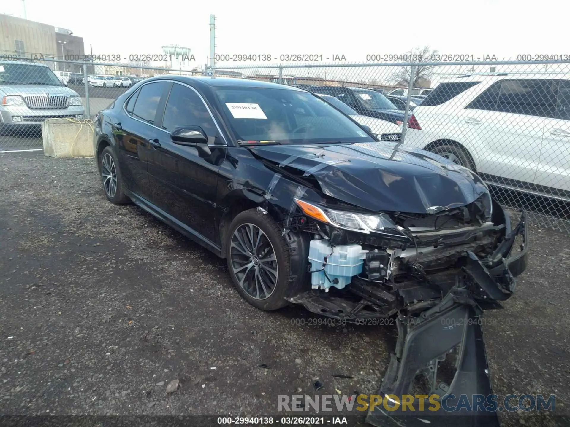 1 Photograph of a damaged car 4T1G11AK6LU936764 TOYOTA CAMRY 2020
