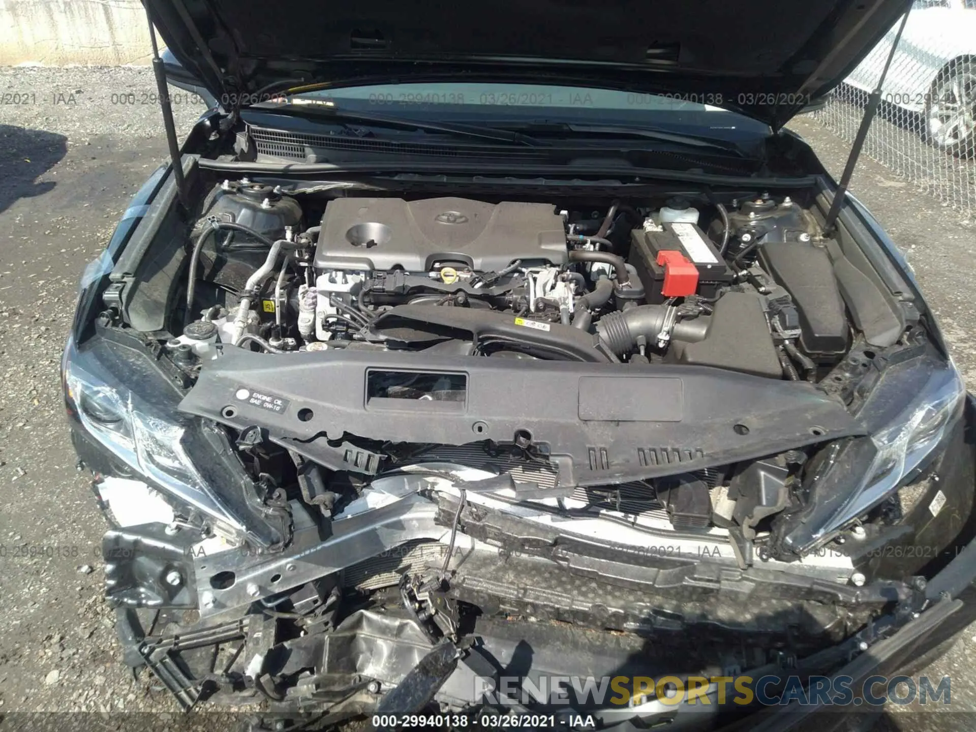 10 Photograph of a damaged car 4T1G11AK6LU936764 TOYOTA CAMRY 2020