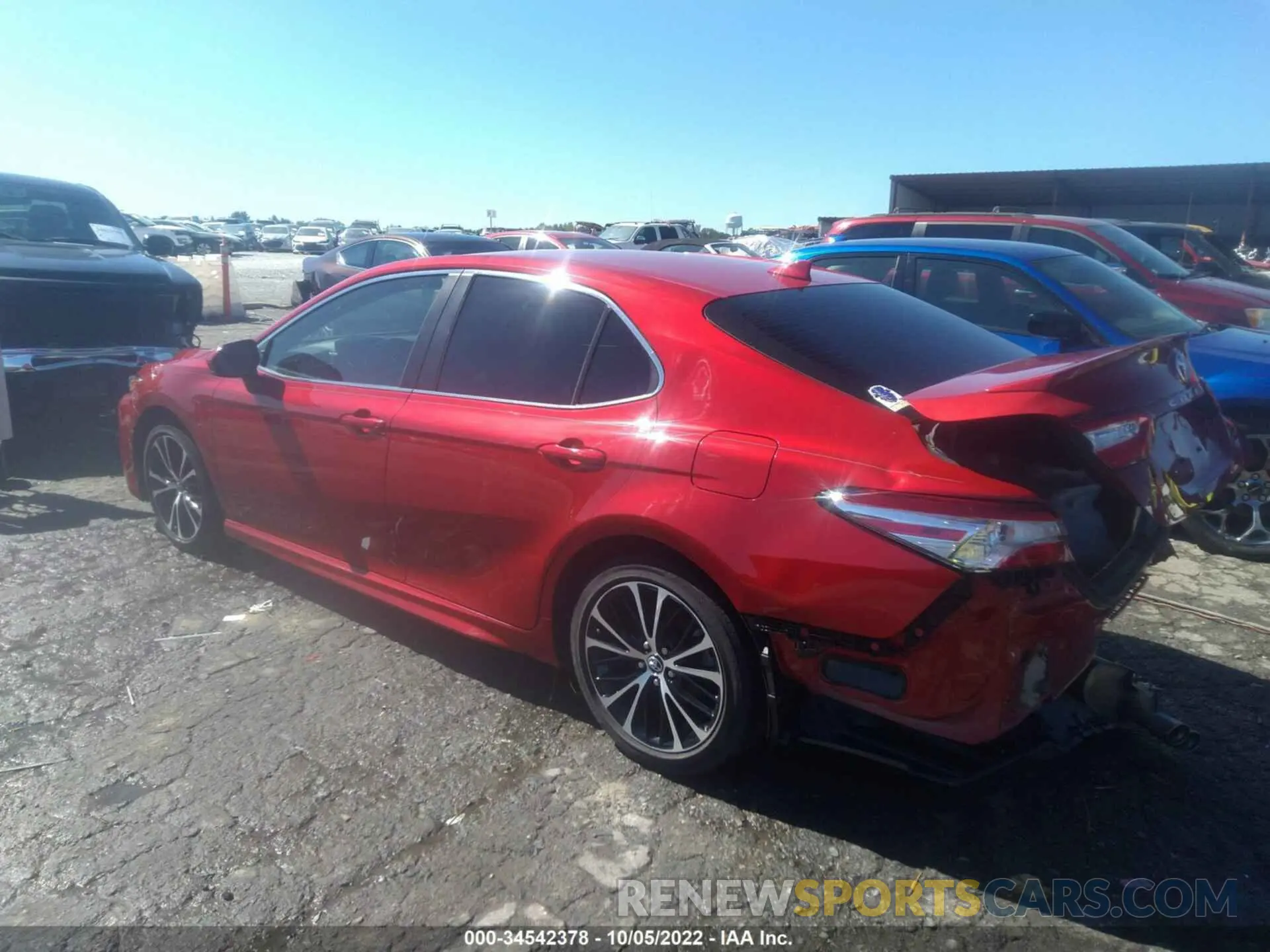 3 Фотография поврежденного автомобиля 4T1G11AK7LU305621 TOYOTA CAMRY 2020