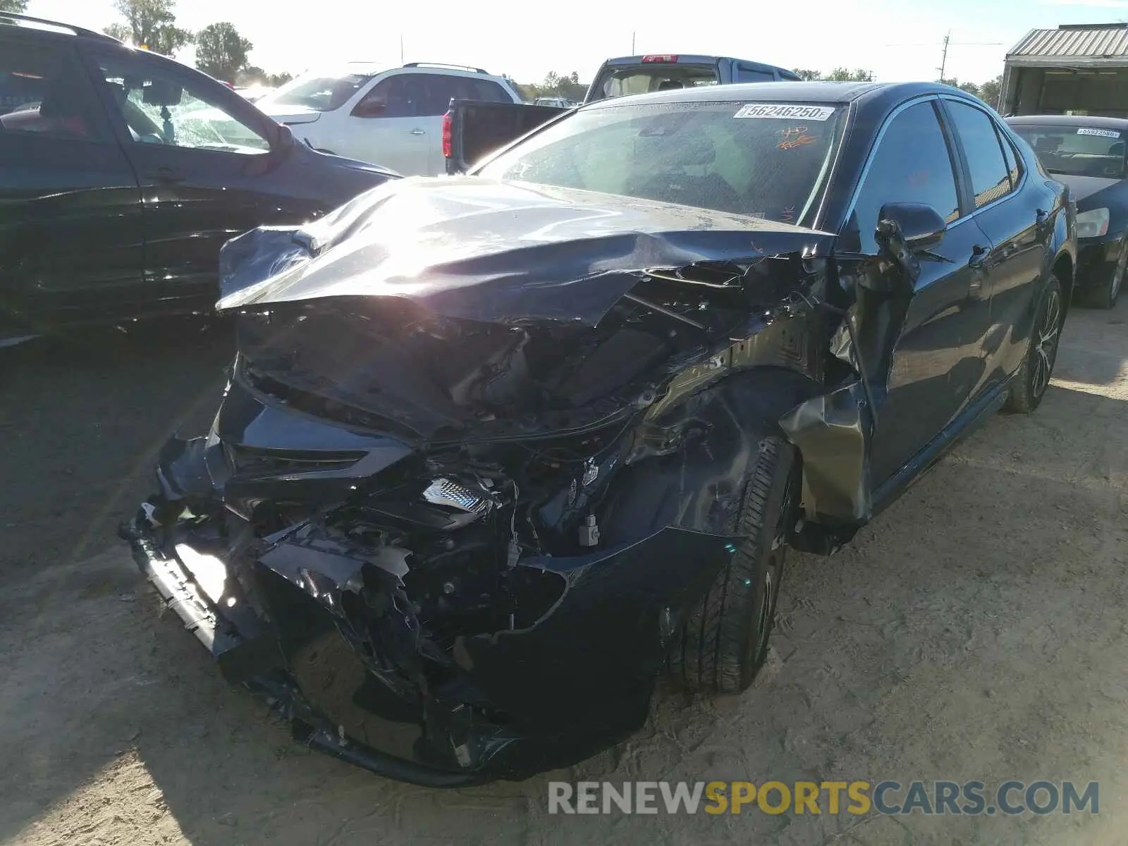 2 Photograph of a damaged car 4T1G11AK7LU344726 TOYOTA CAMRY 2020