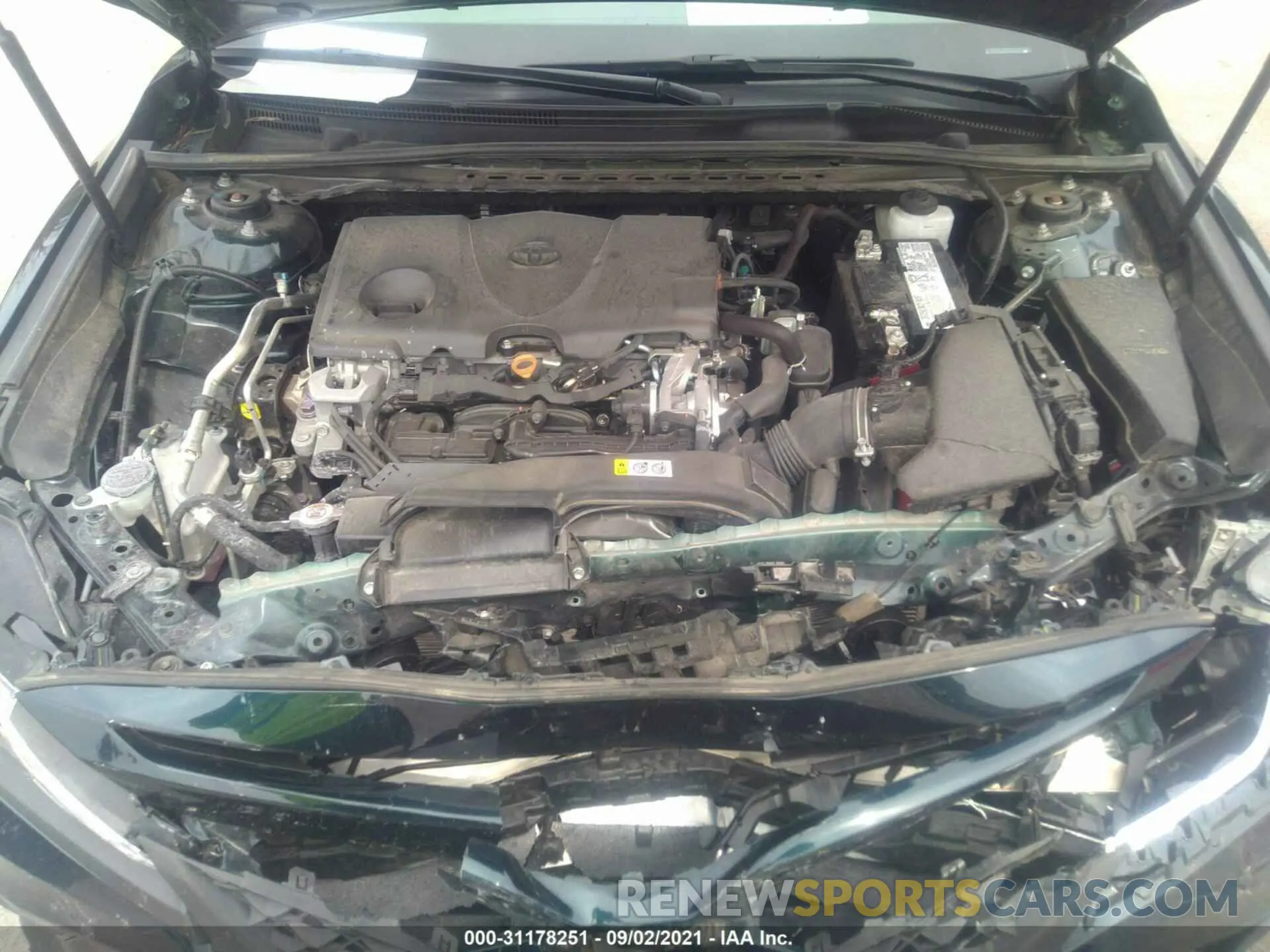 10 Фотография поврежденного автомобиля 4T1G11AK7LU364779 TOYOTA CAMRY 2020
