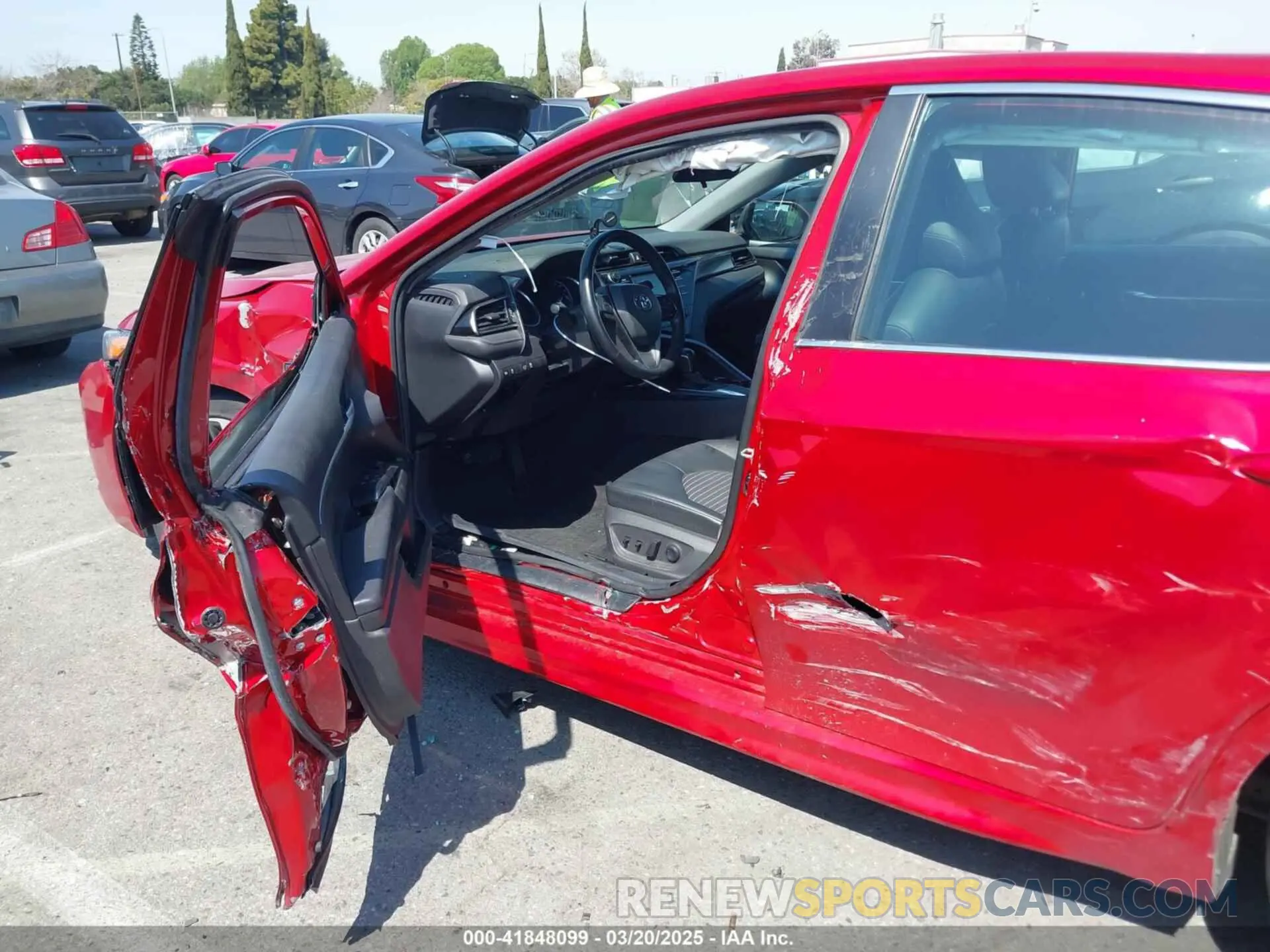6 Photograph of a damaged car 4T1G11AK7LU399645 TOYOTA CAMRY 2020