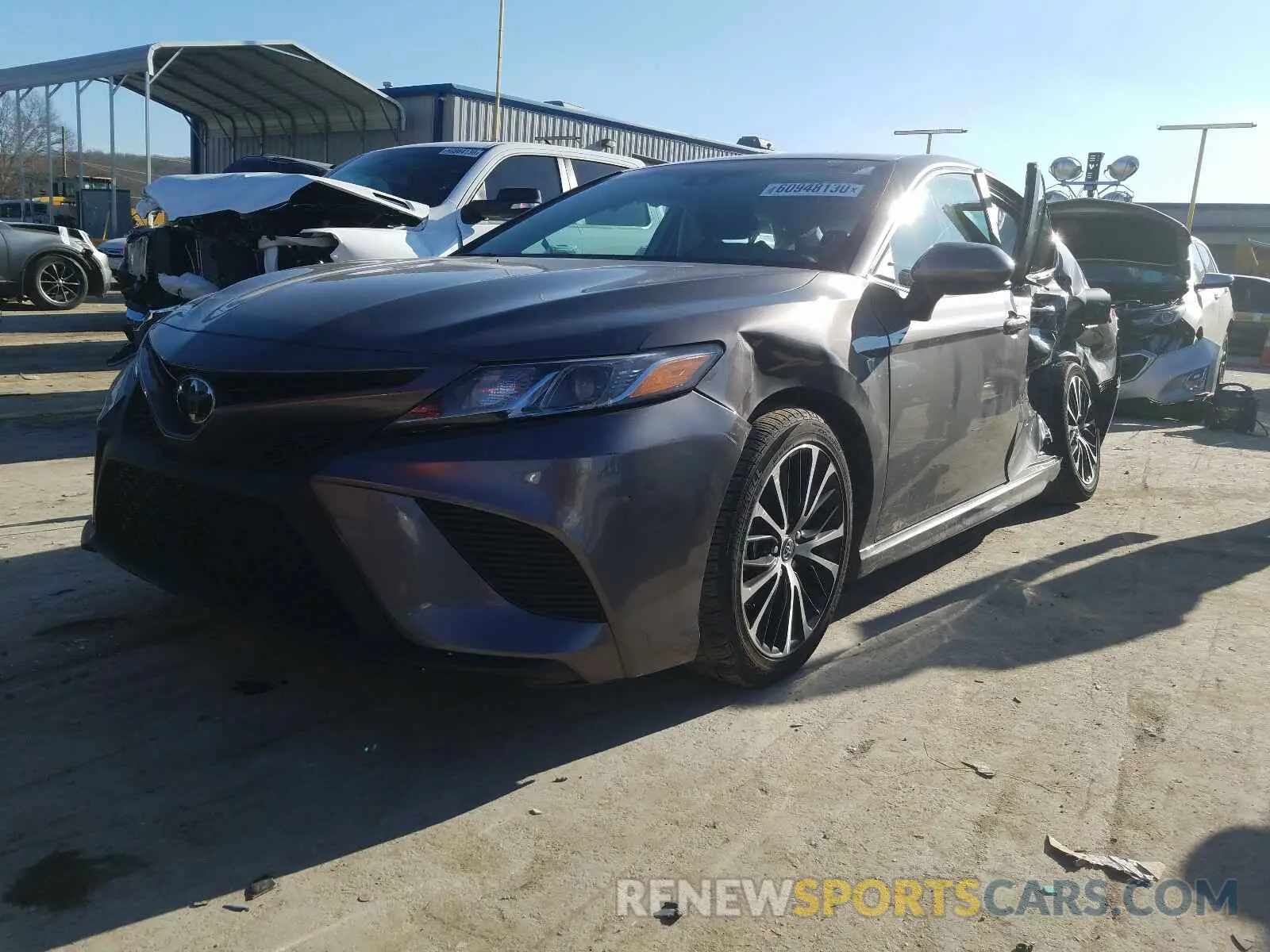 2 Photograph of a damaged car 4T1G11AK7LU873965 TOYOTA CAMRY 2020