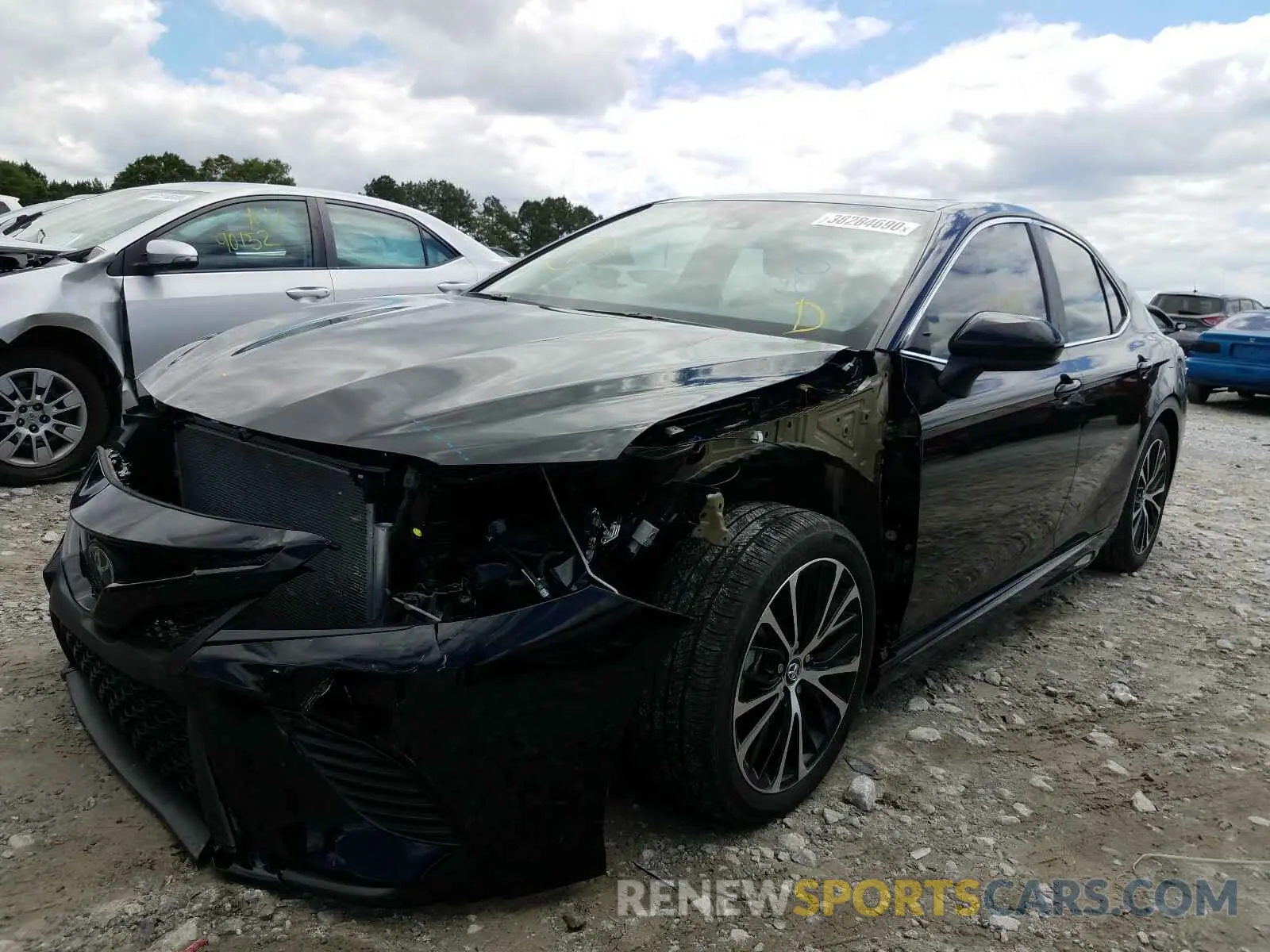 2 Photograph of a damaged car 4T1G11AK7LU876011 TOYOTA CAMRY 2020